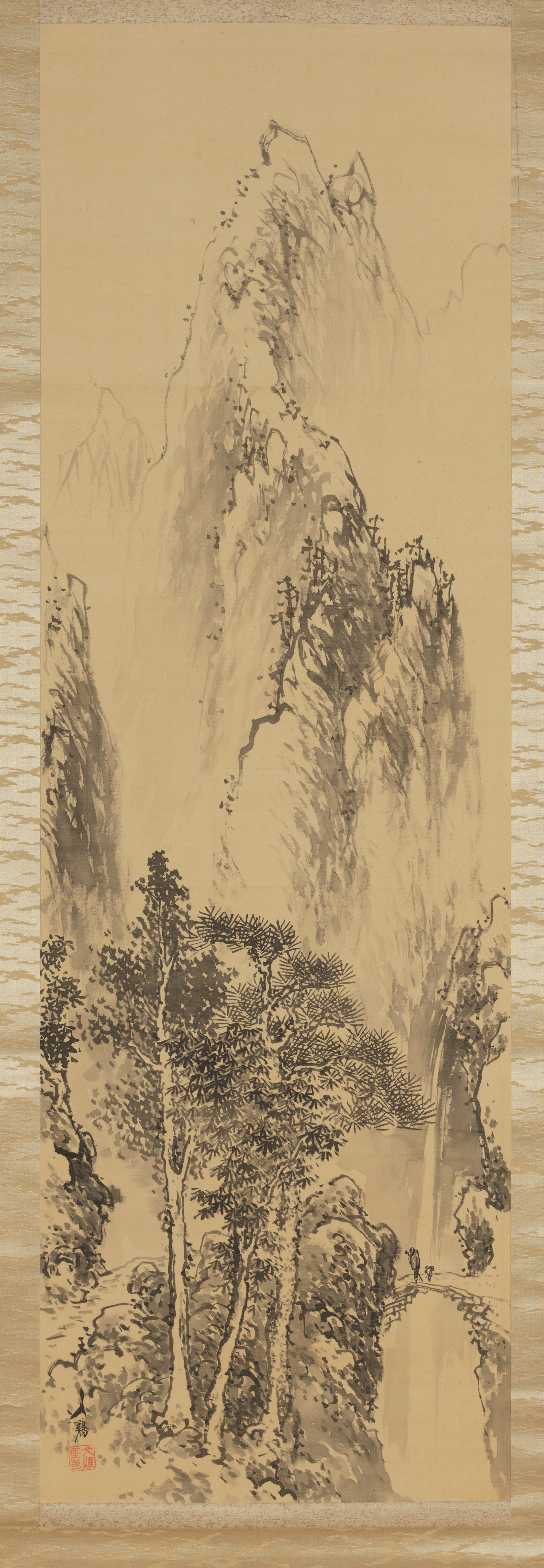 山の風景