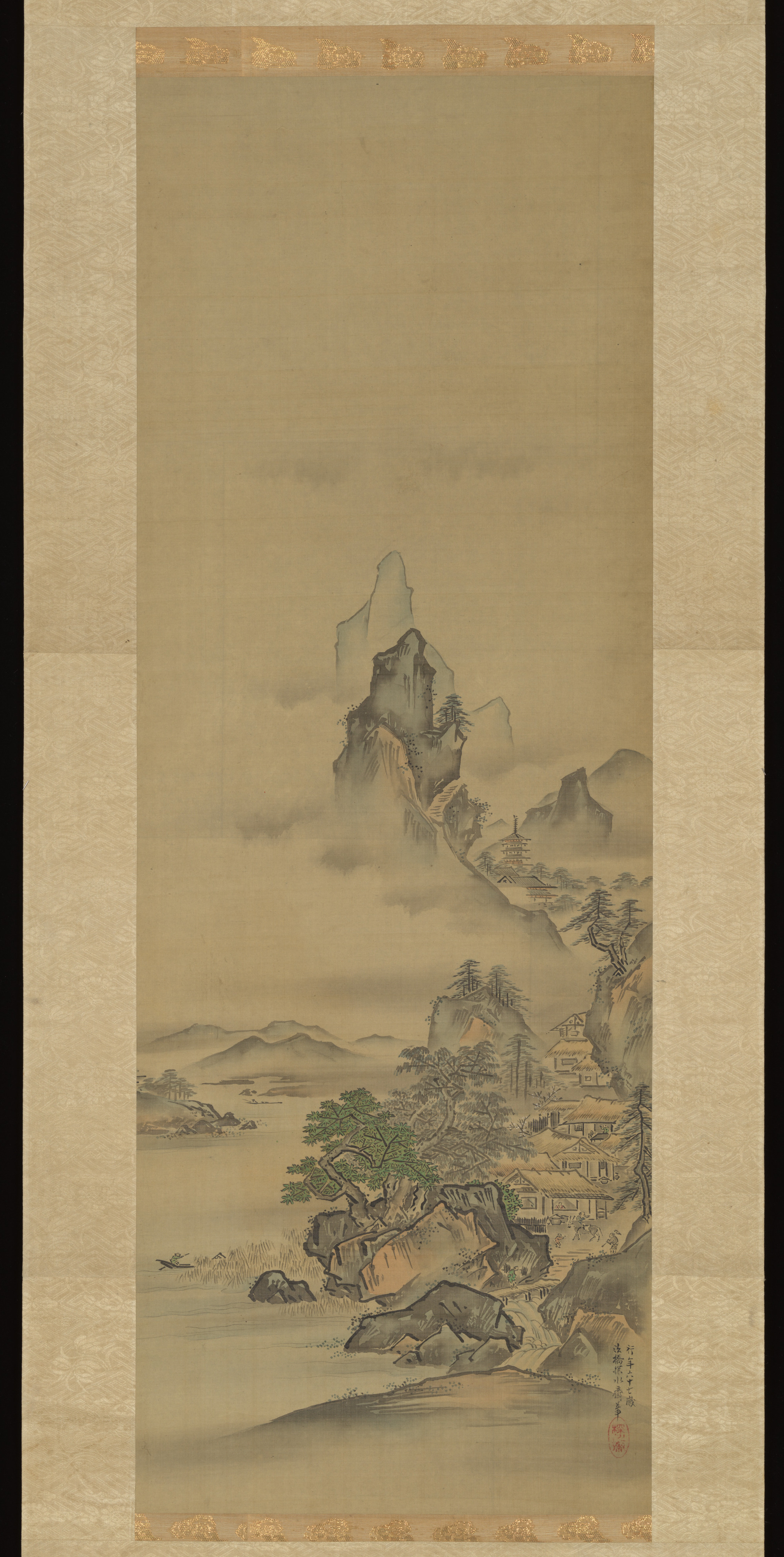 蓬莱山と蕭香八景