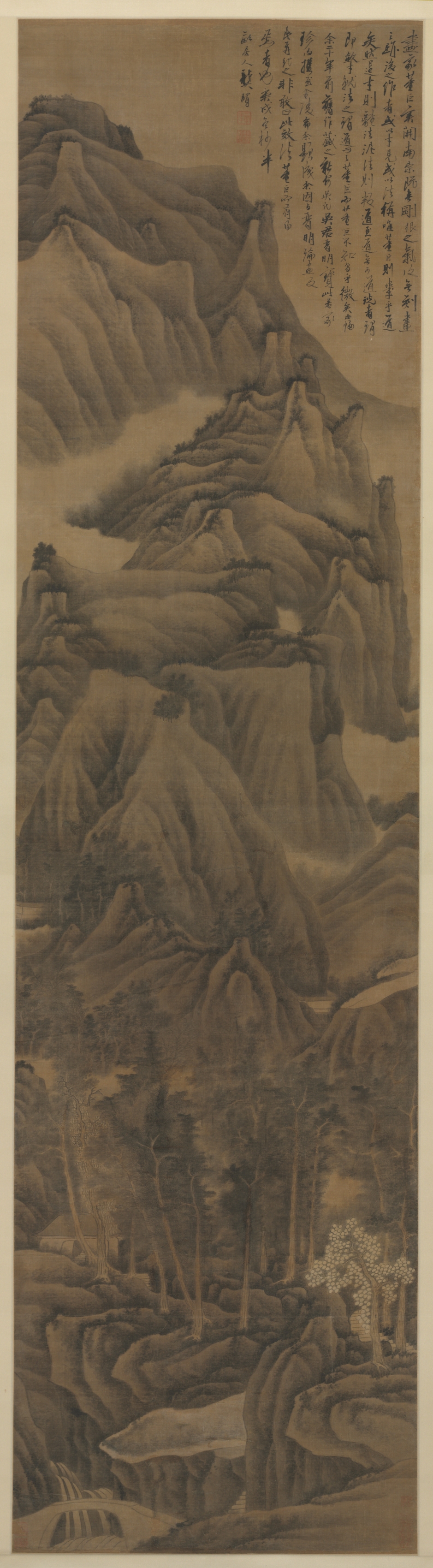 董源・巨然風の山水