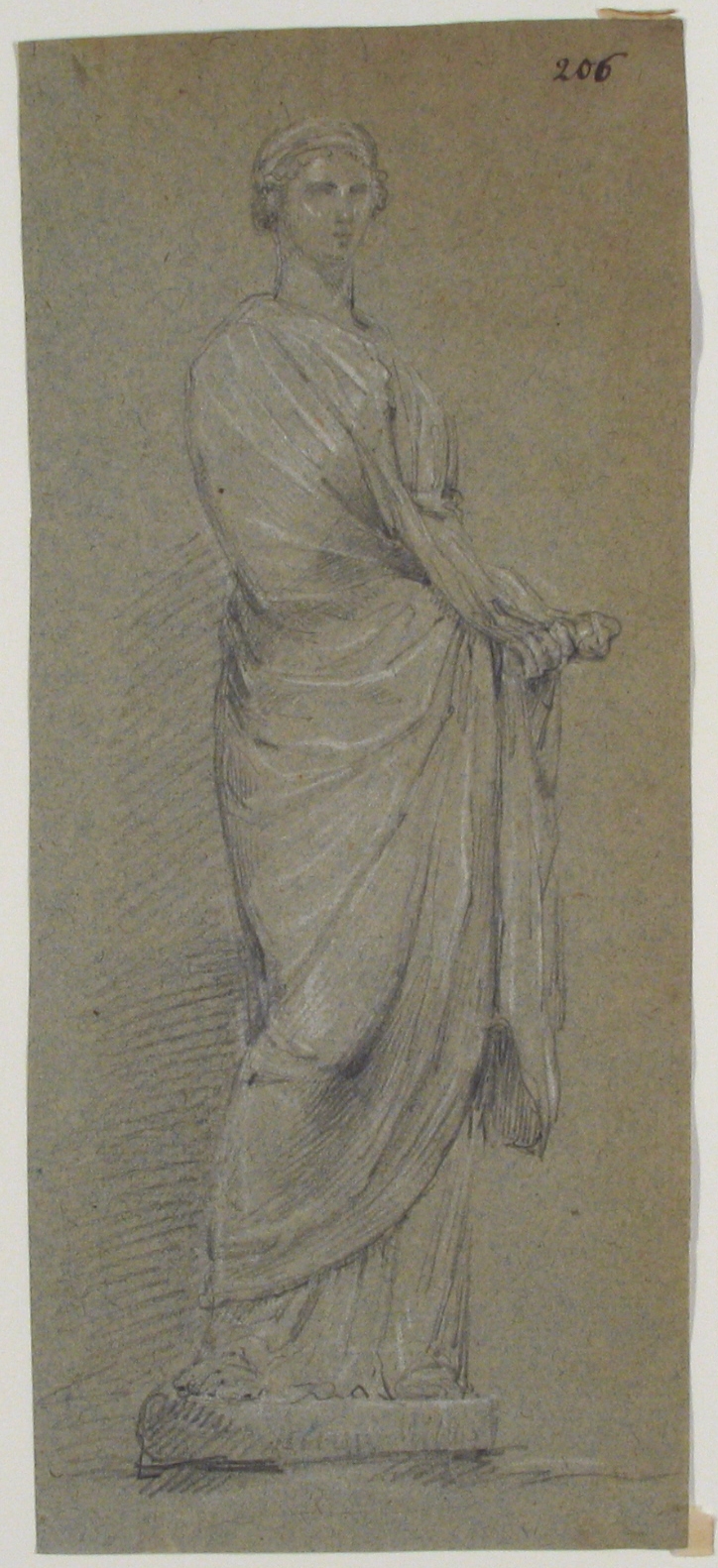 女性像の描画