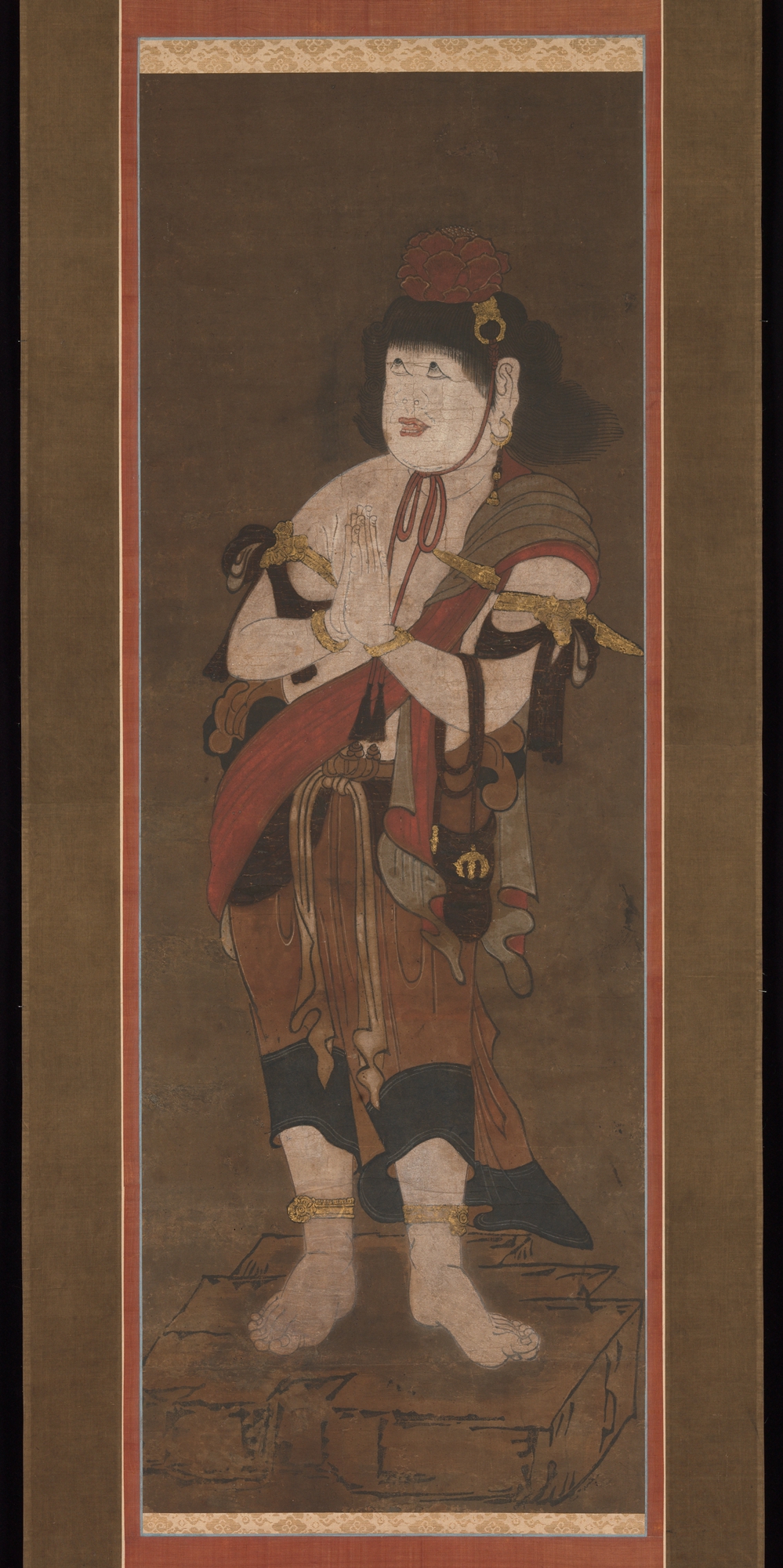 不動明王と二人の脇侍