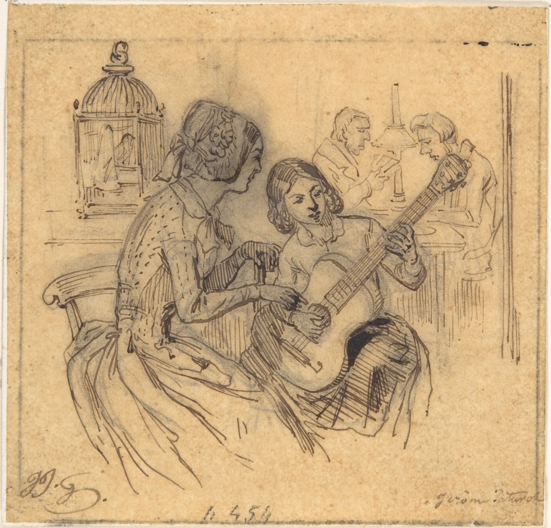 ルイ・レボー著『ジェローム・パチュロ』の挿絵（パリ、1846年）