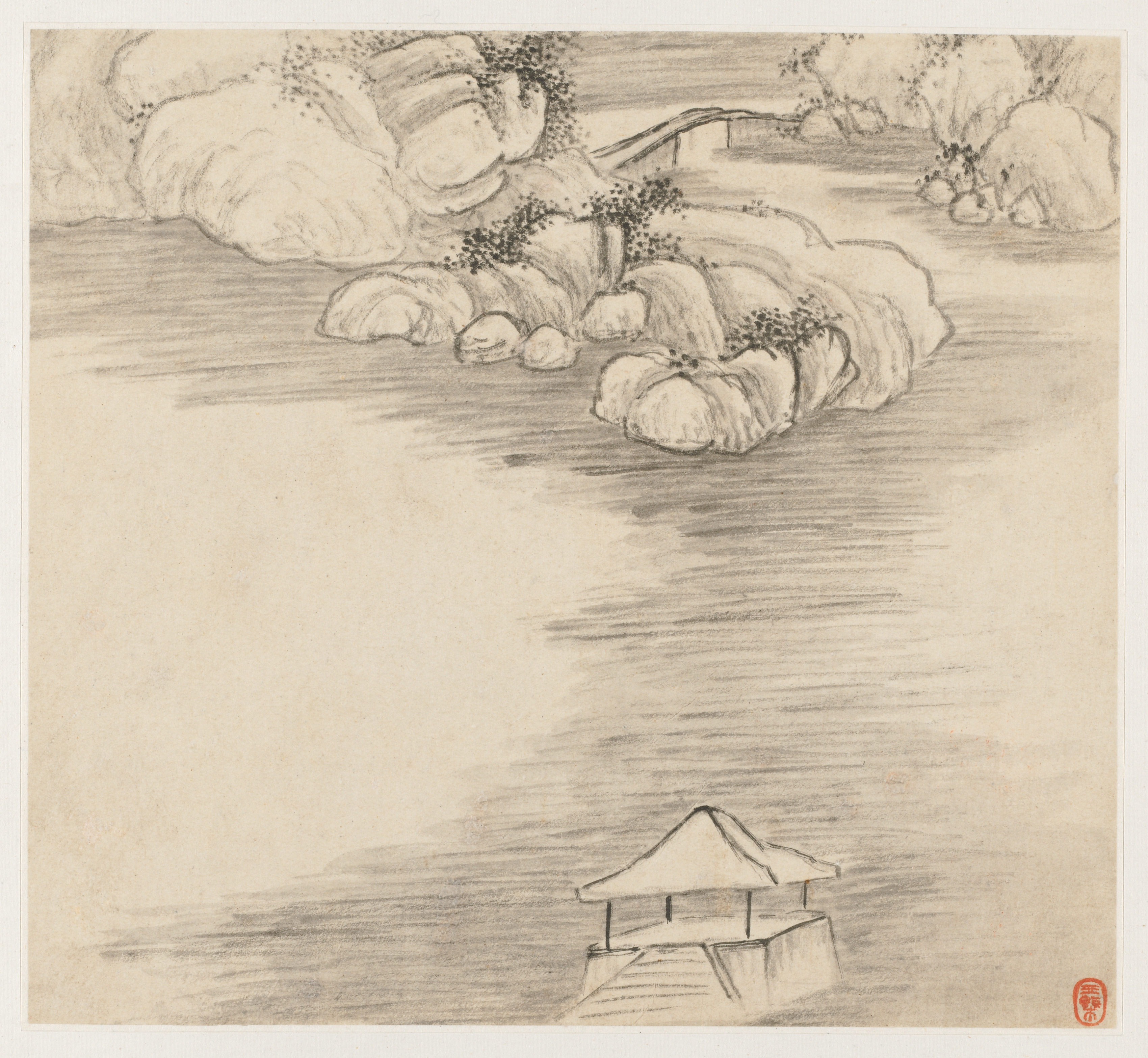 山水画冊 第3図