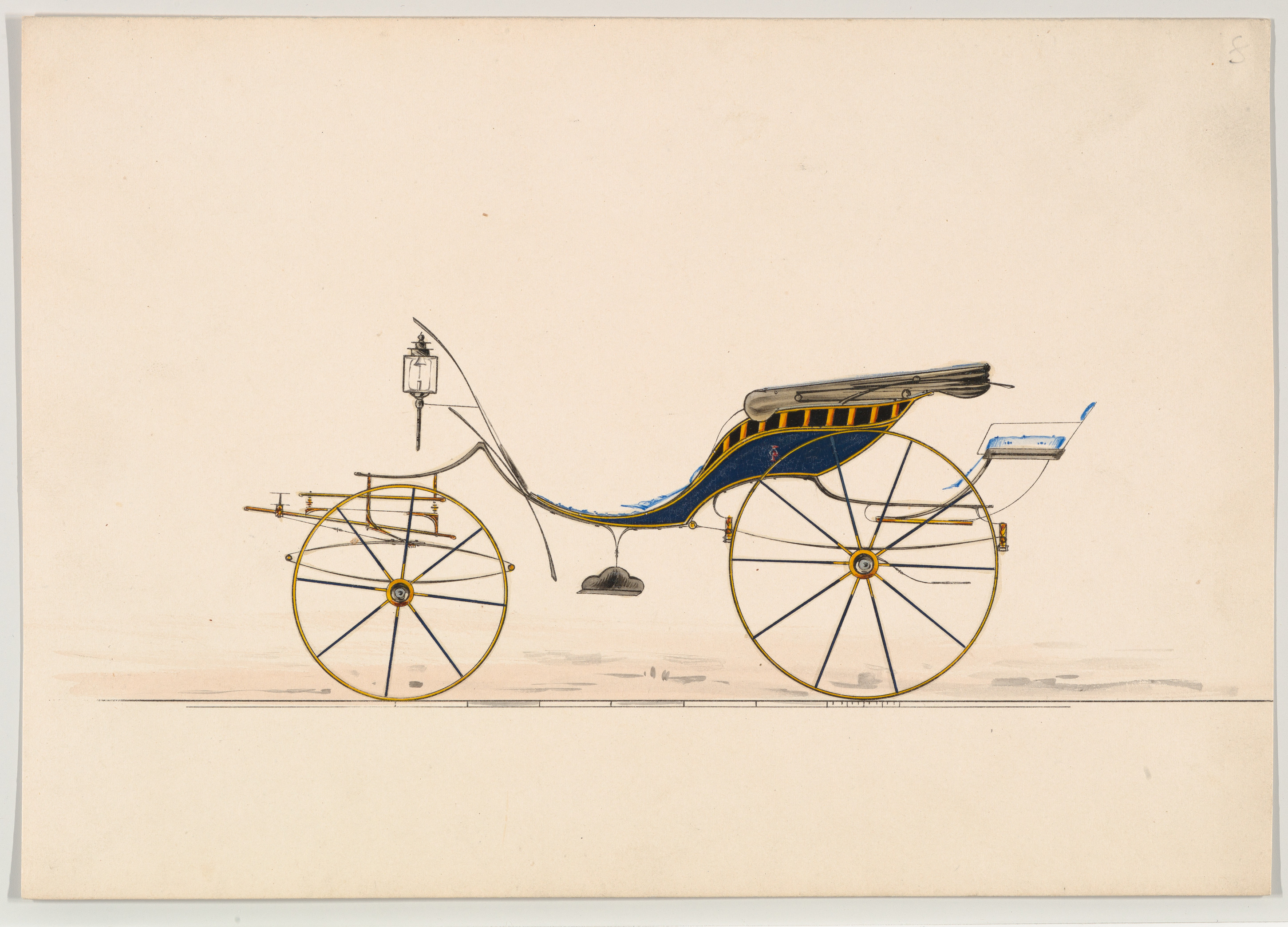 フェートン型馬車（番号なし）