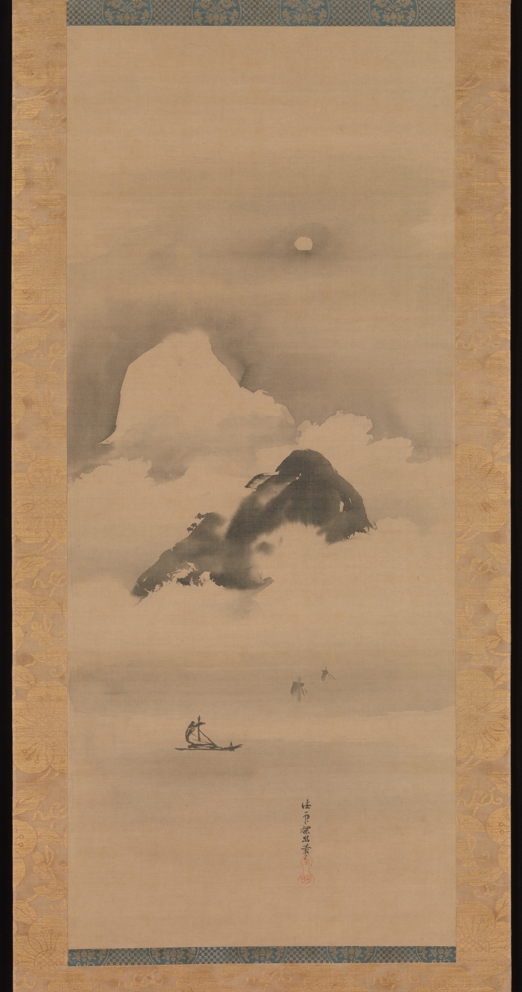 月明かりの風景