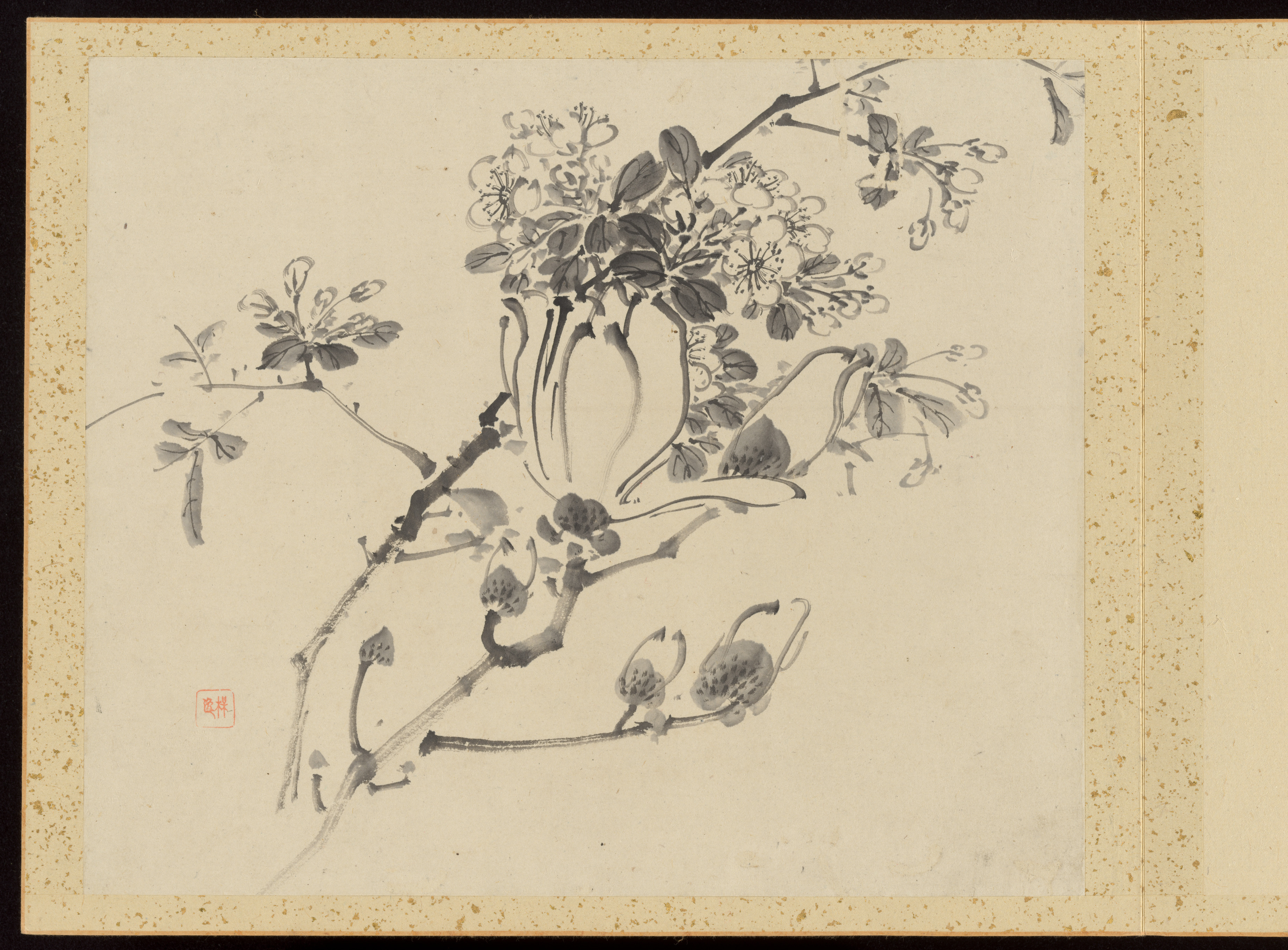 『四季の風雅』（詩路青画） 花画集
