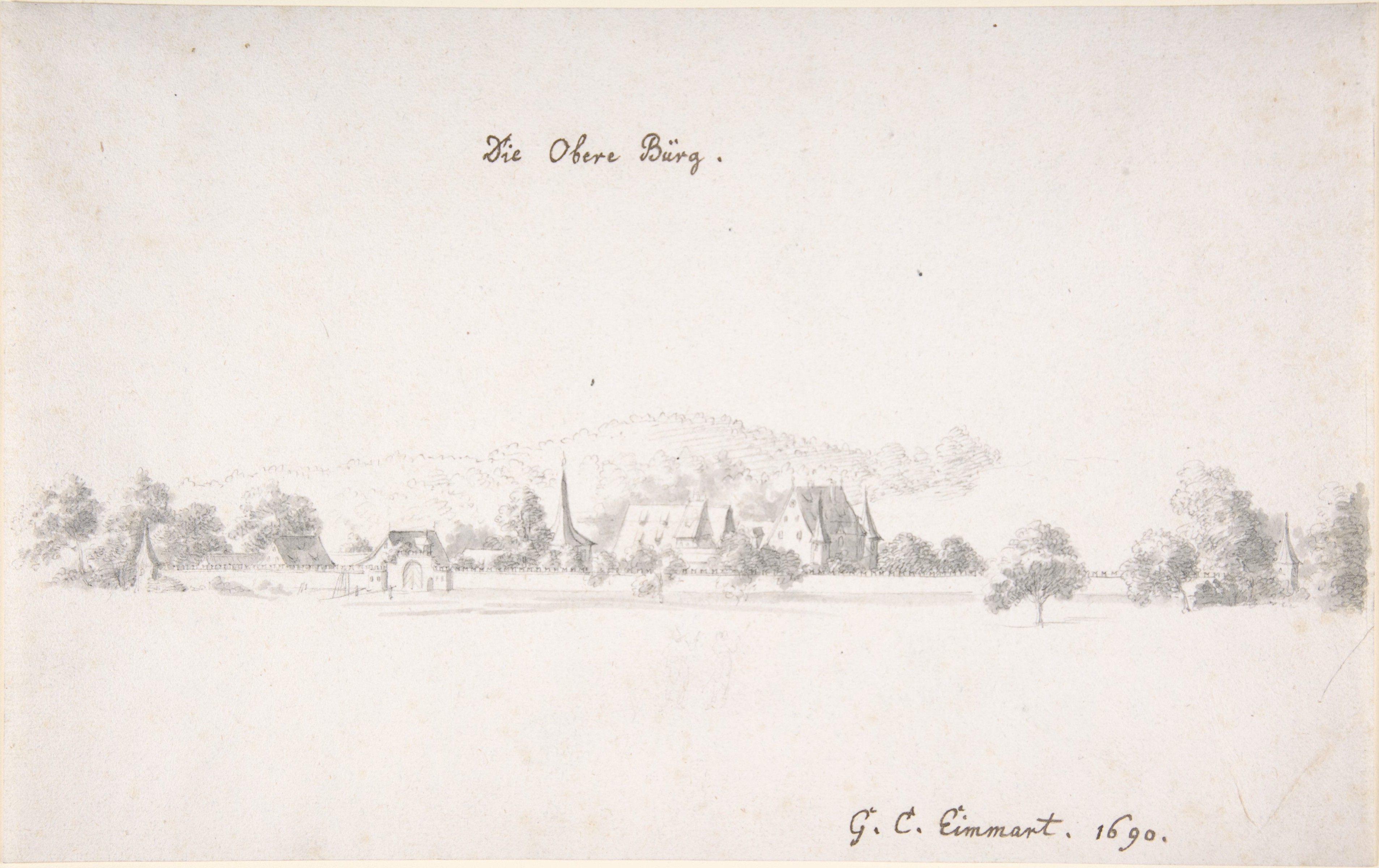 オーバーブルク城の眺め