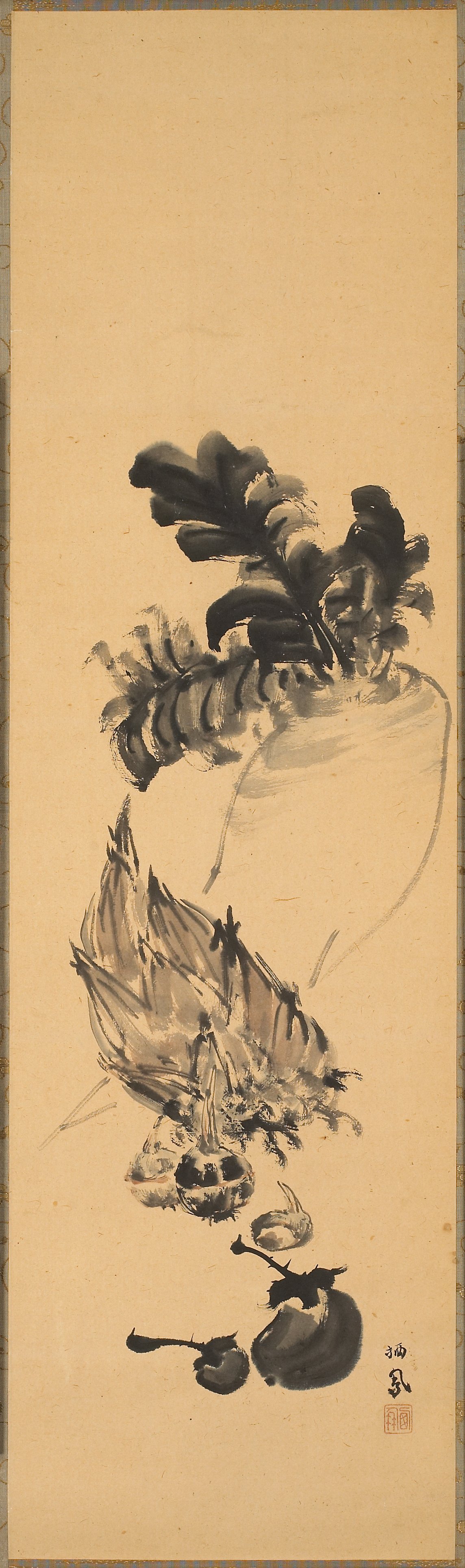 鳥と大根