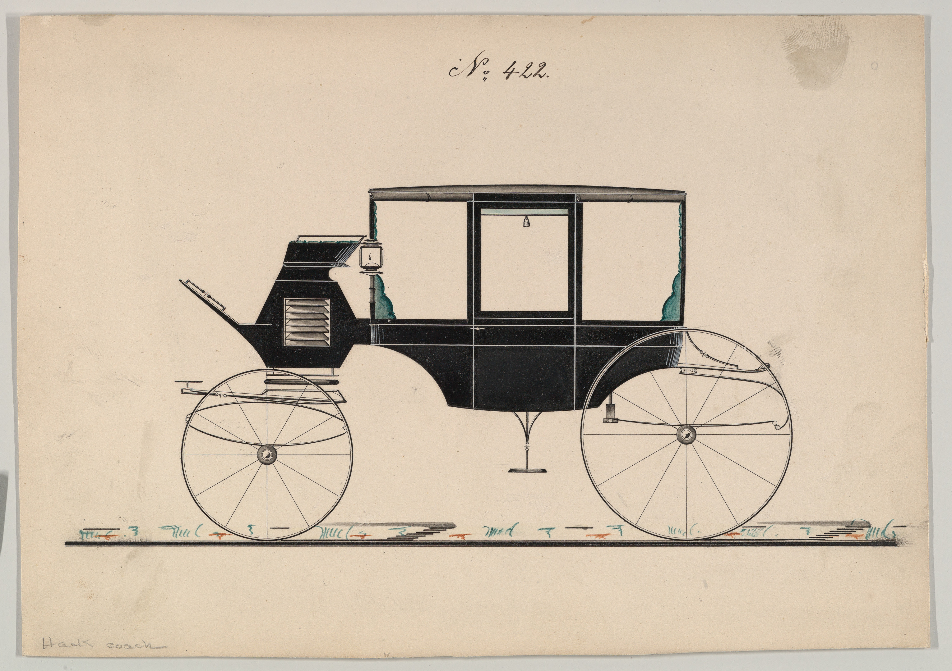 ハック馬車 #422
