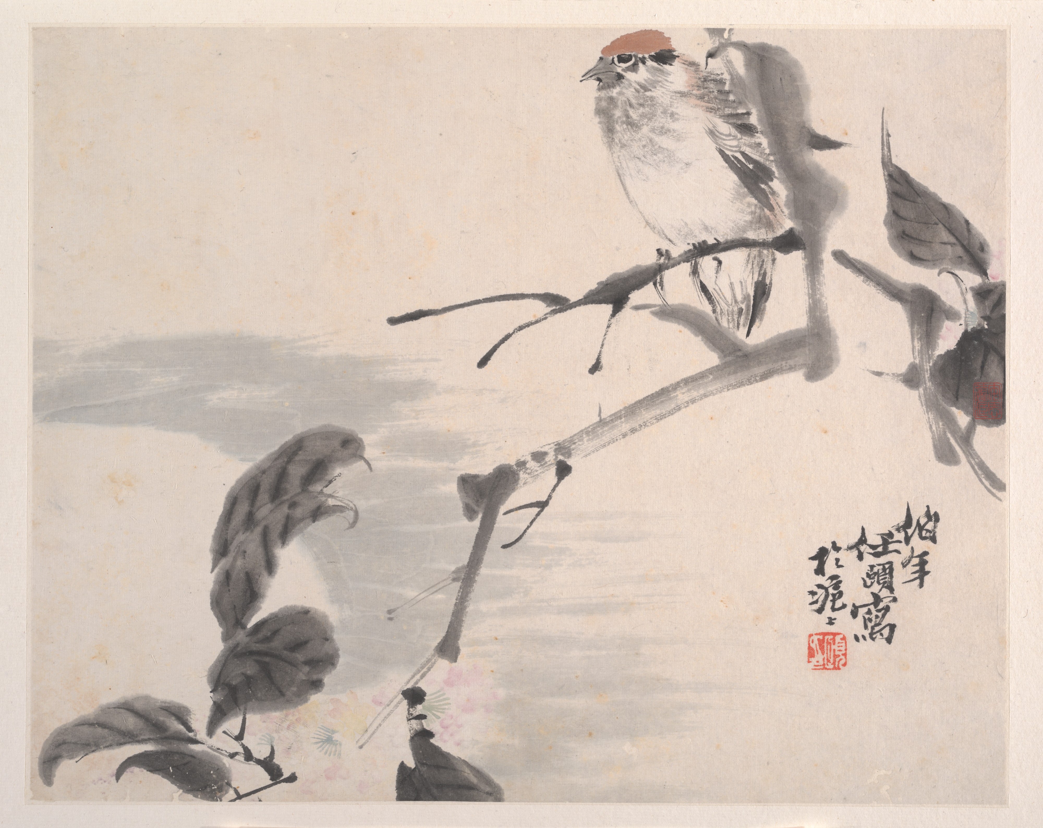 レン・イー、清朝、動物、花、鳥、アルバム octavo|動物、花、鳥