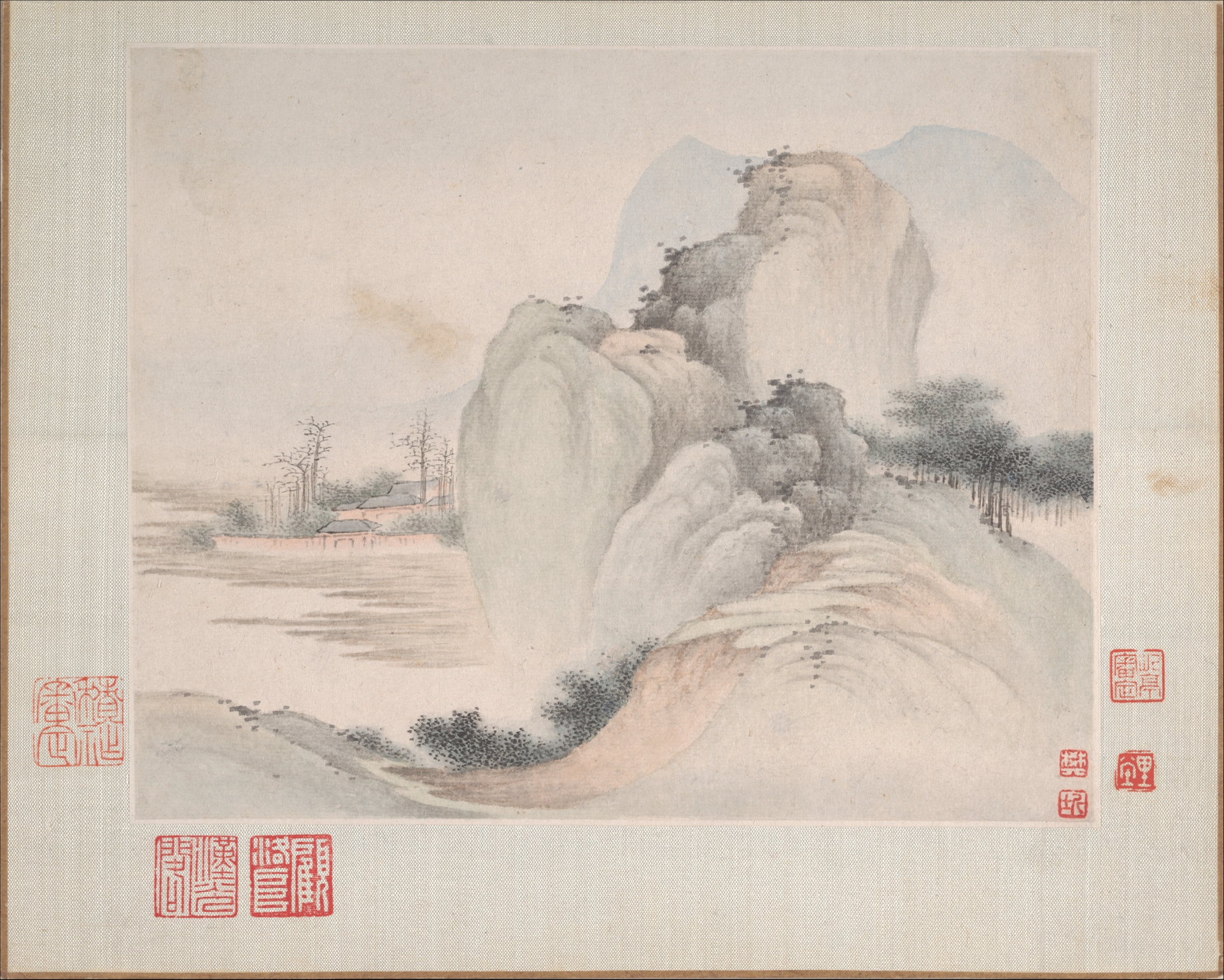 Fan Qi、清朝、Yuweng のために描かれた風景 | Yuwengのために描かれた風景