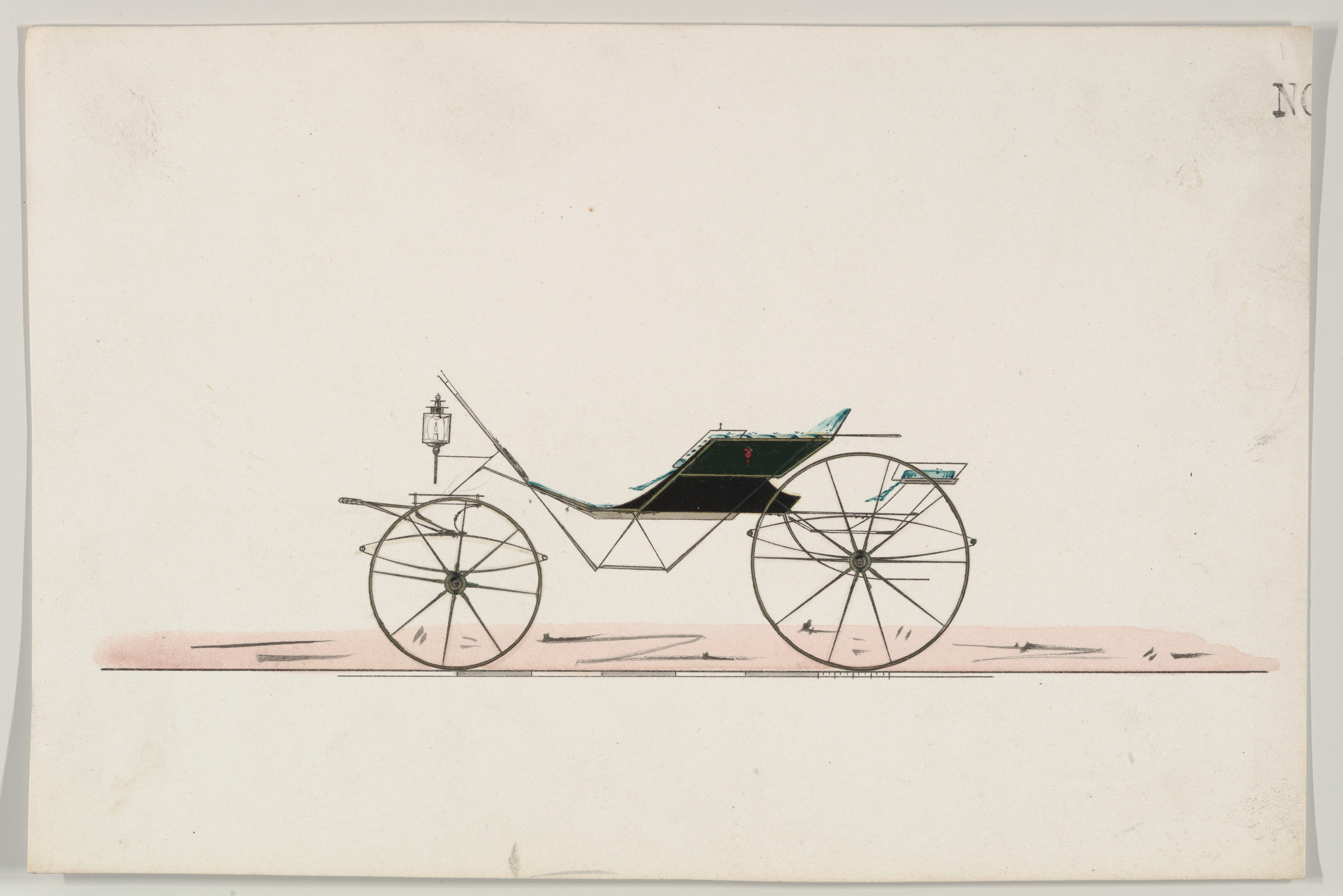 フェートン型馬車（番号なし）