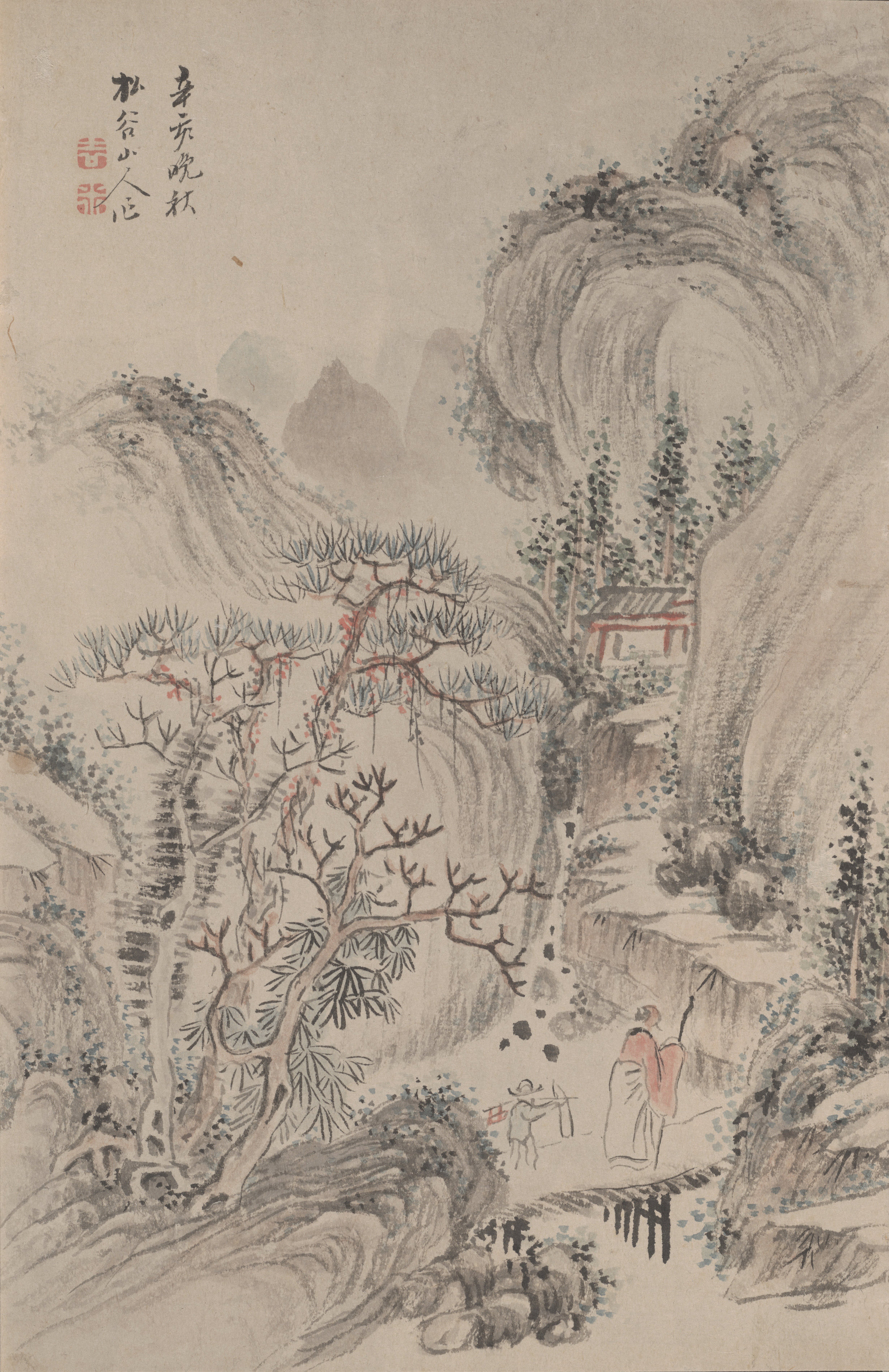 山の風景