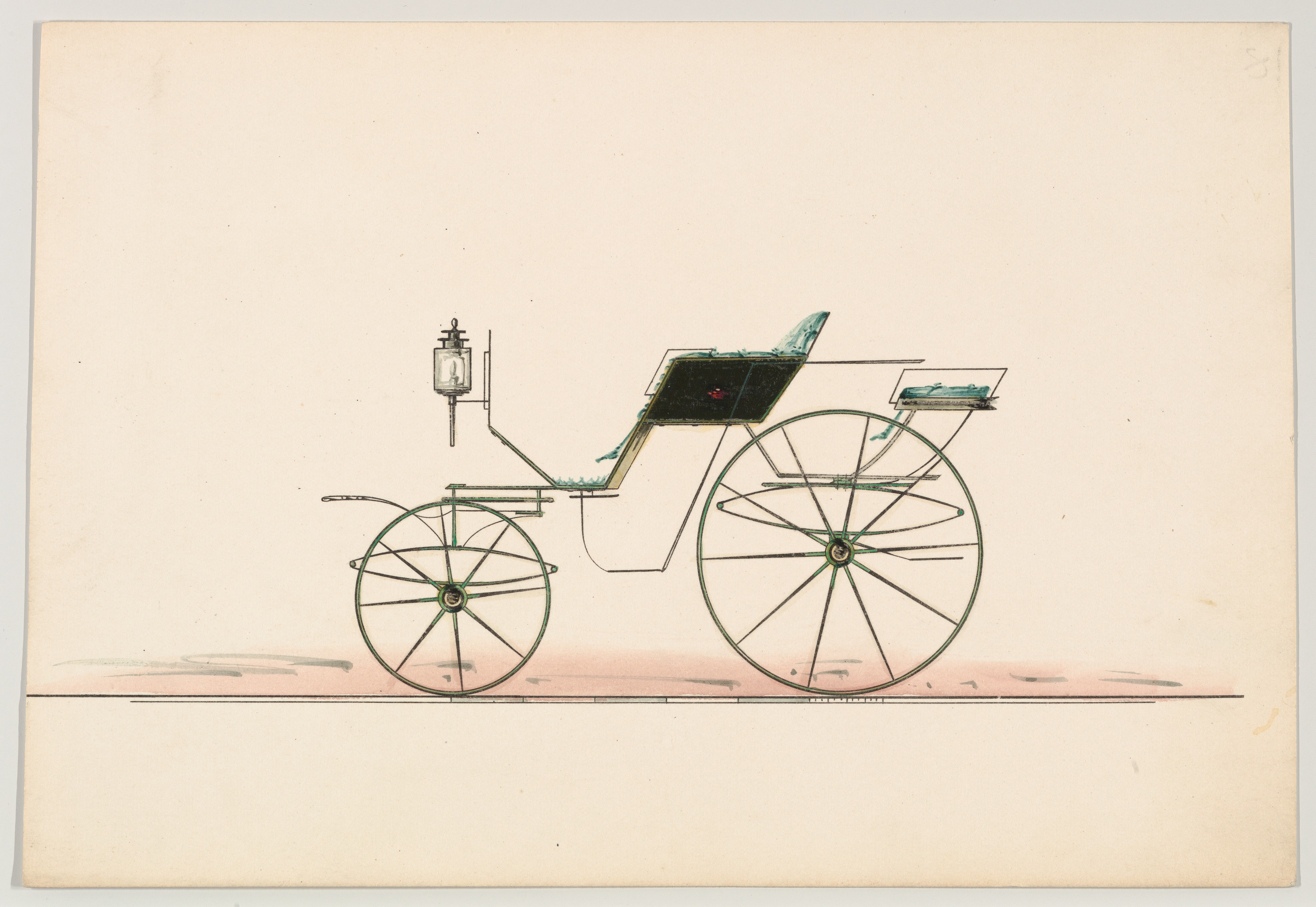 フェートン型馬車（番号なし）