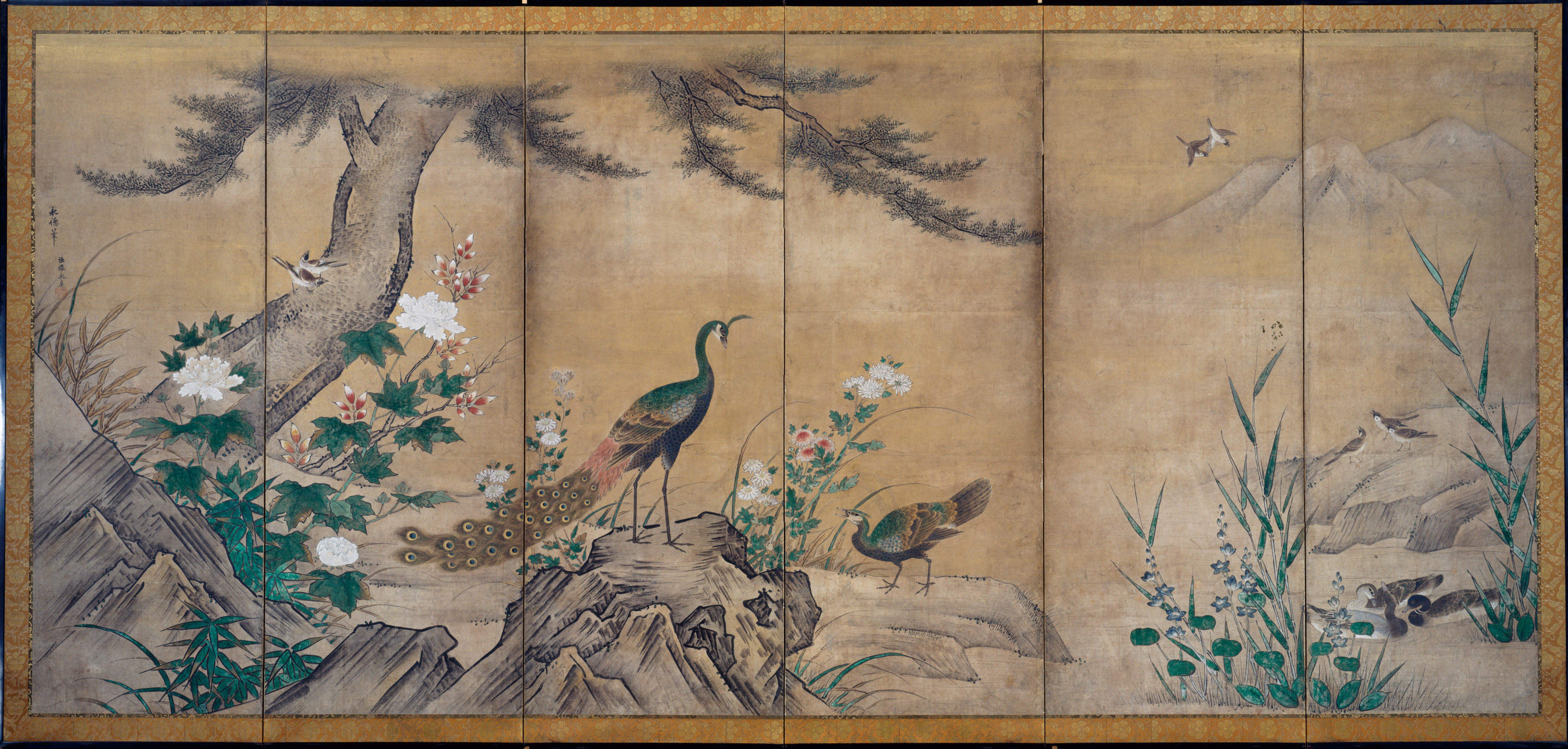 花鳥図