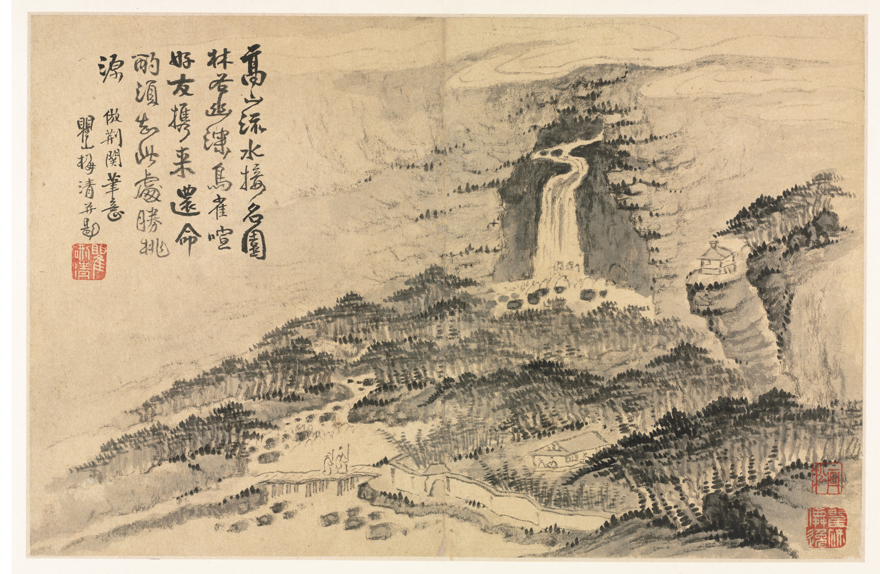 倣古諸家山水