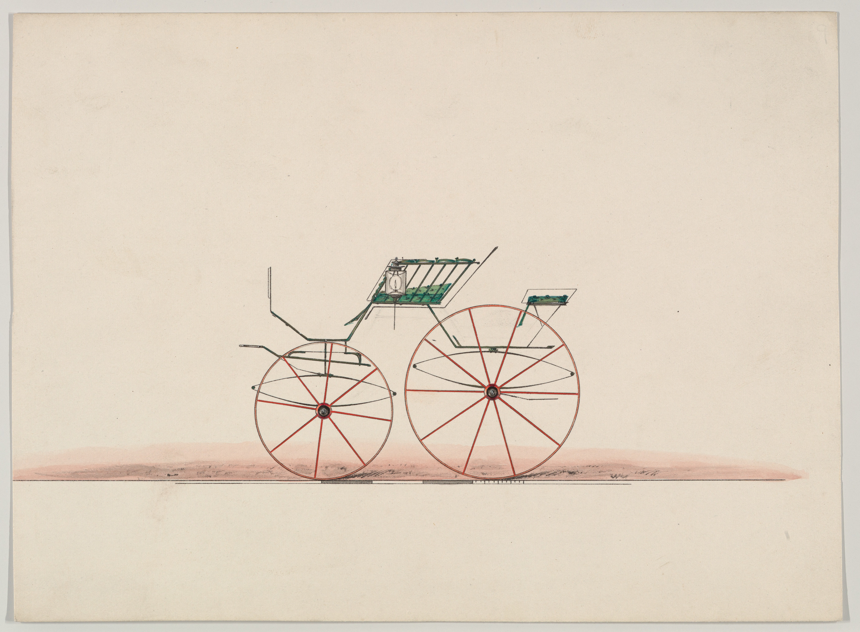 フェートン型馬車（番号なし）