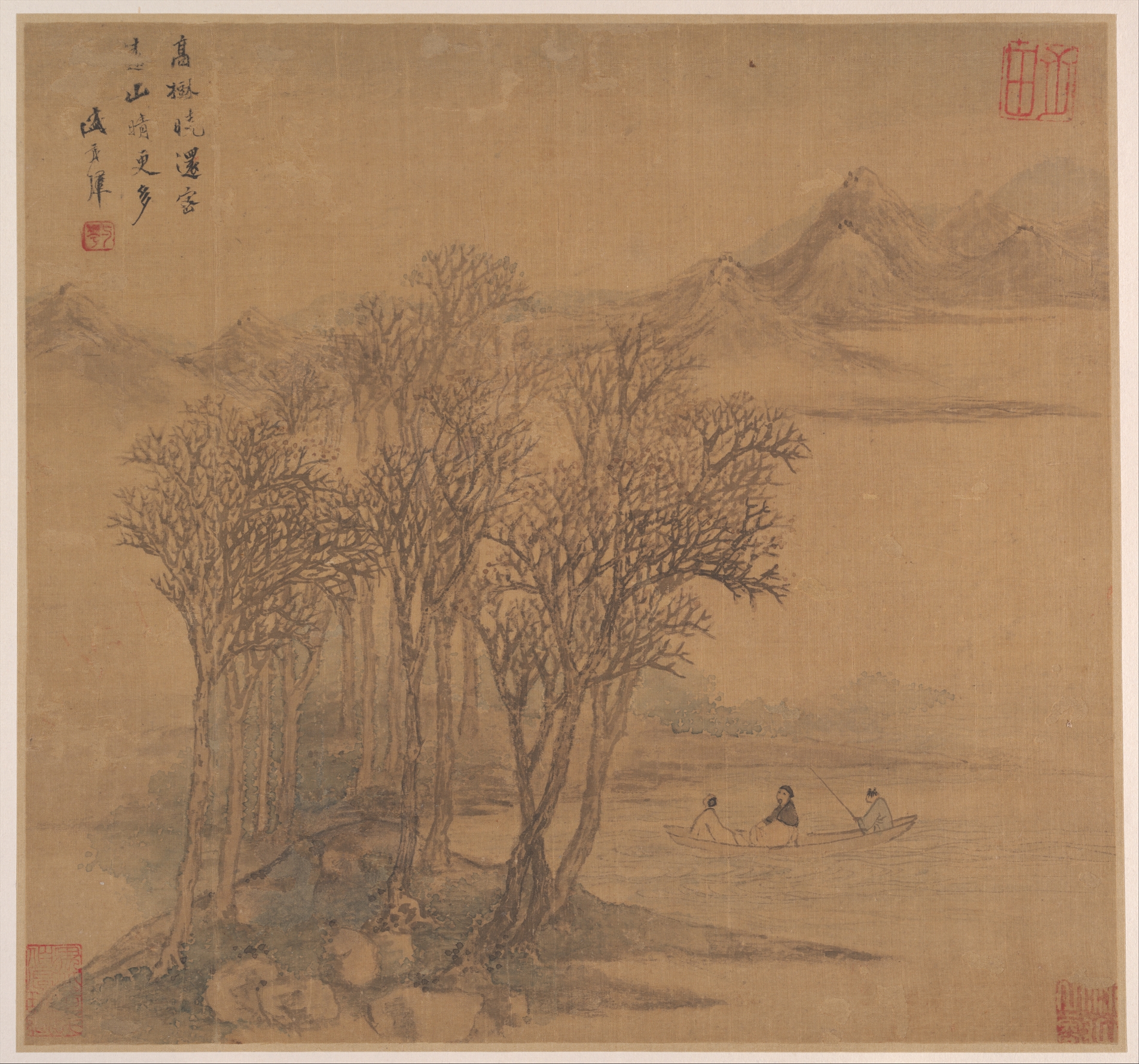 唐詩意山水圖
