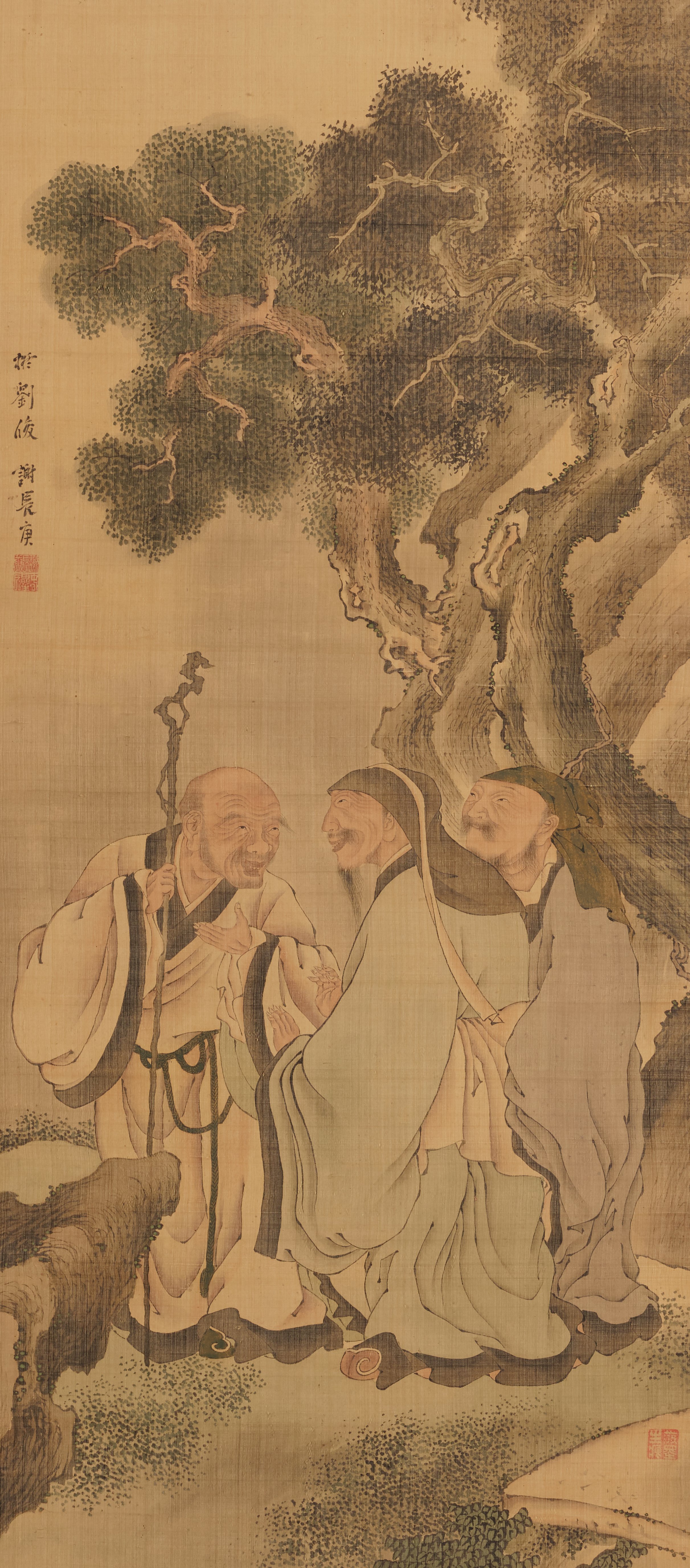 虎渓三笑