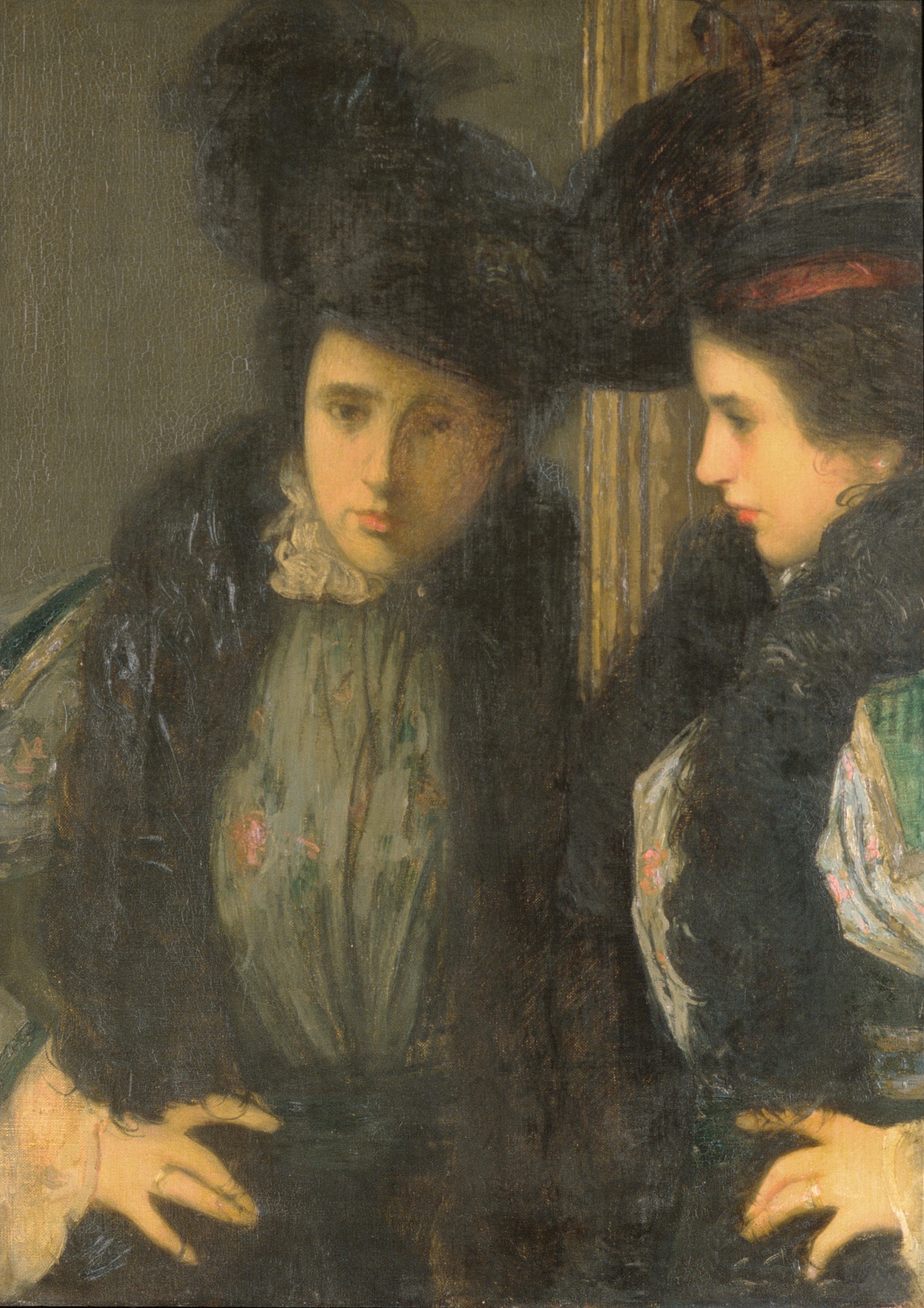 グリーンのボディス