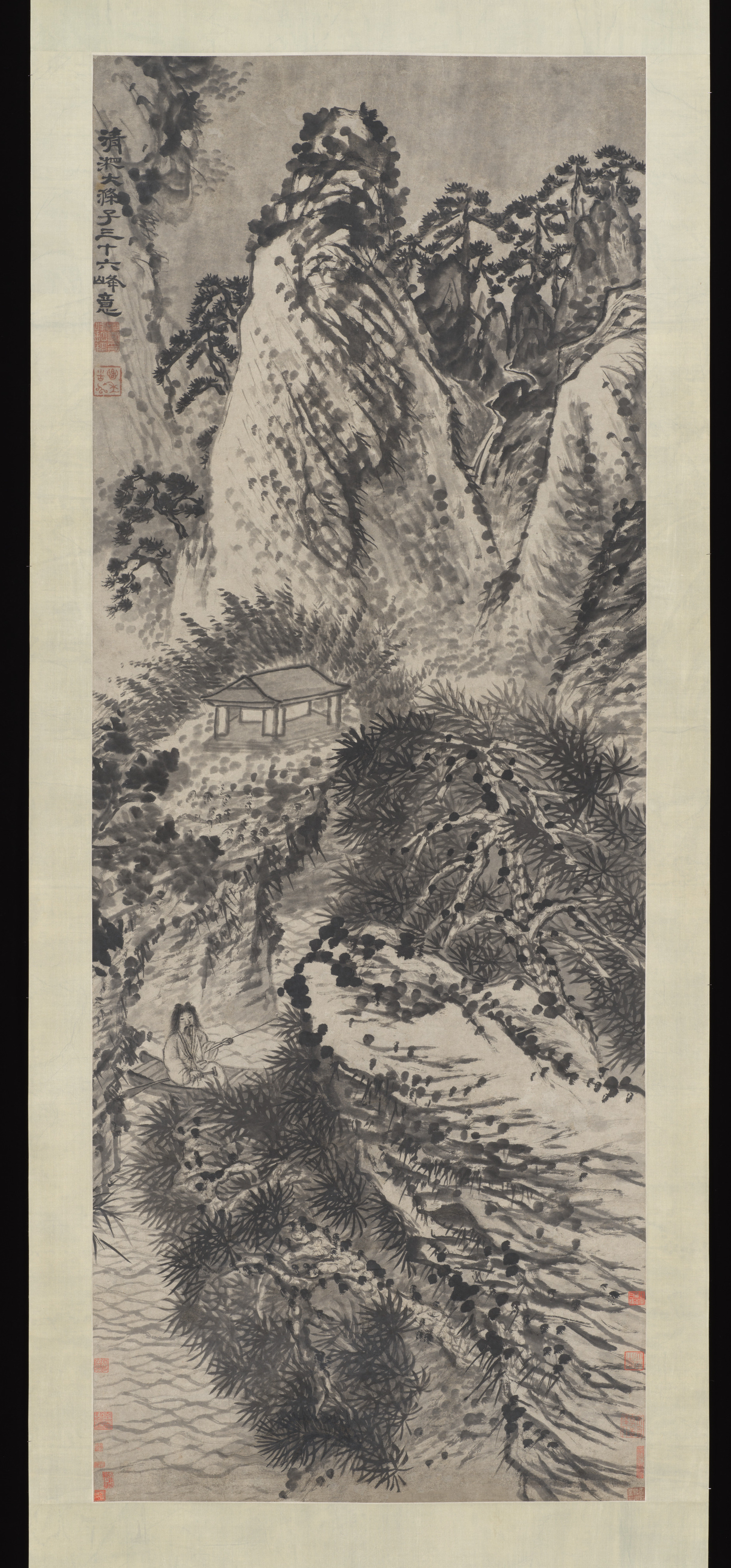 清代の史道（朱若記）黄山三十六峰を思い出す
