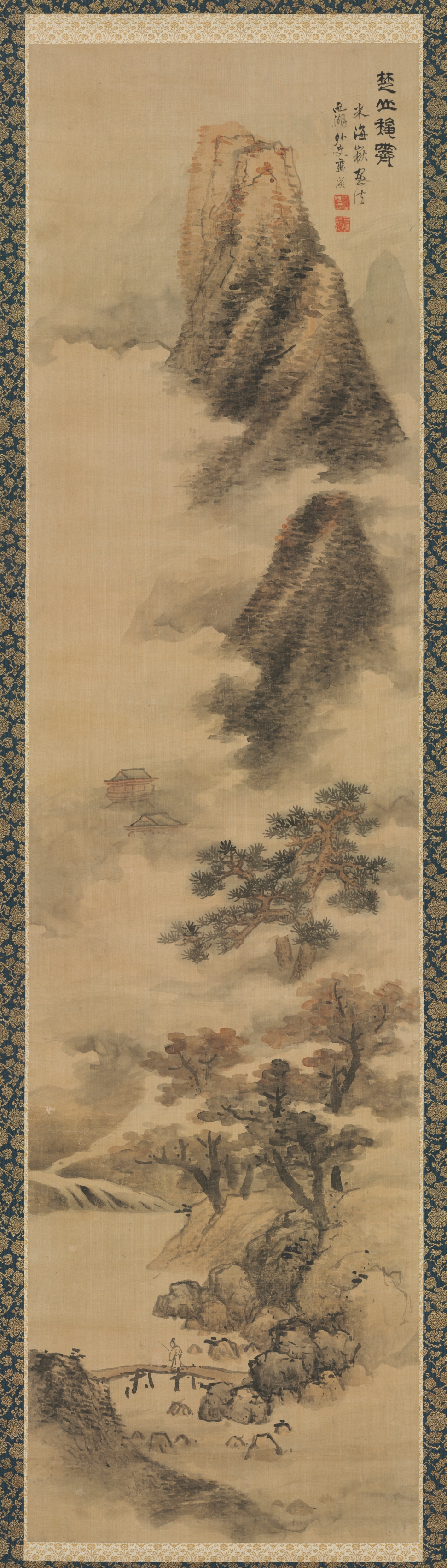 楚山秋霽図