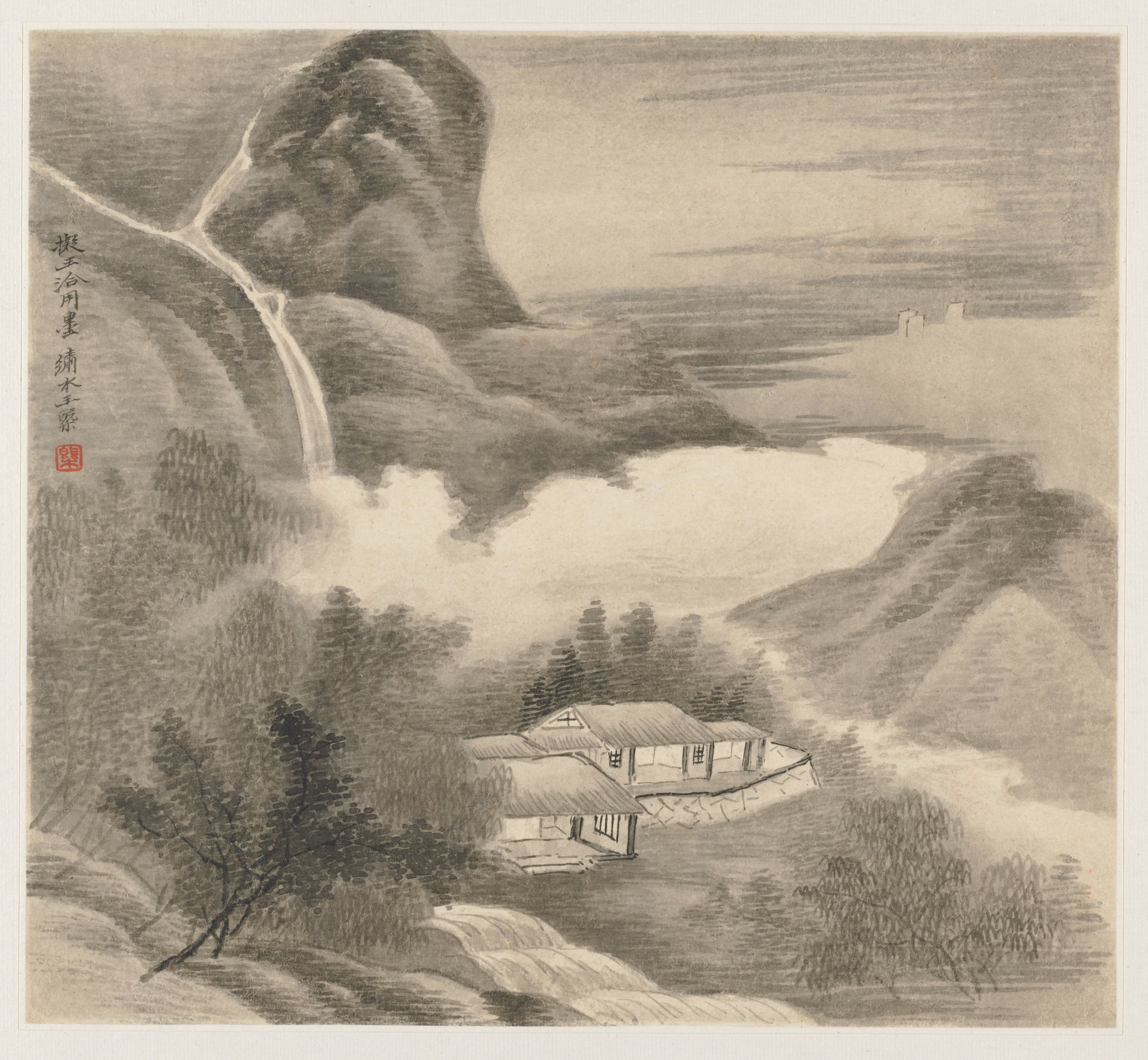 山水画冊 第5図