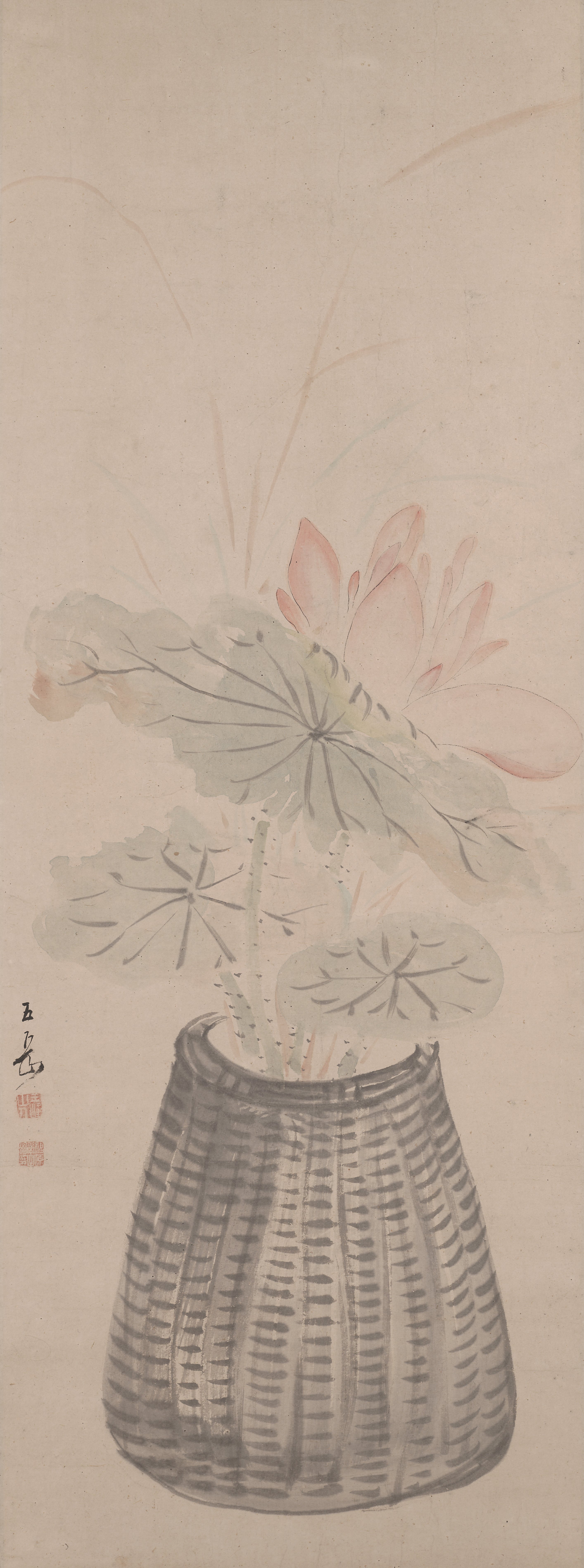 籠の蓮花