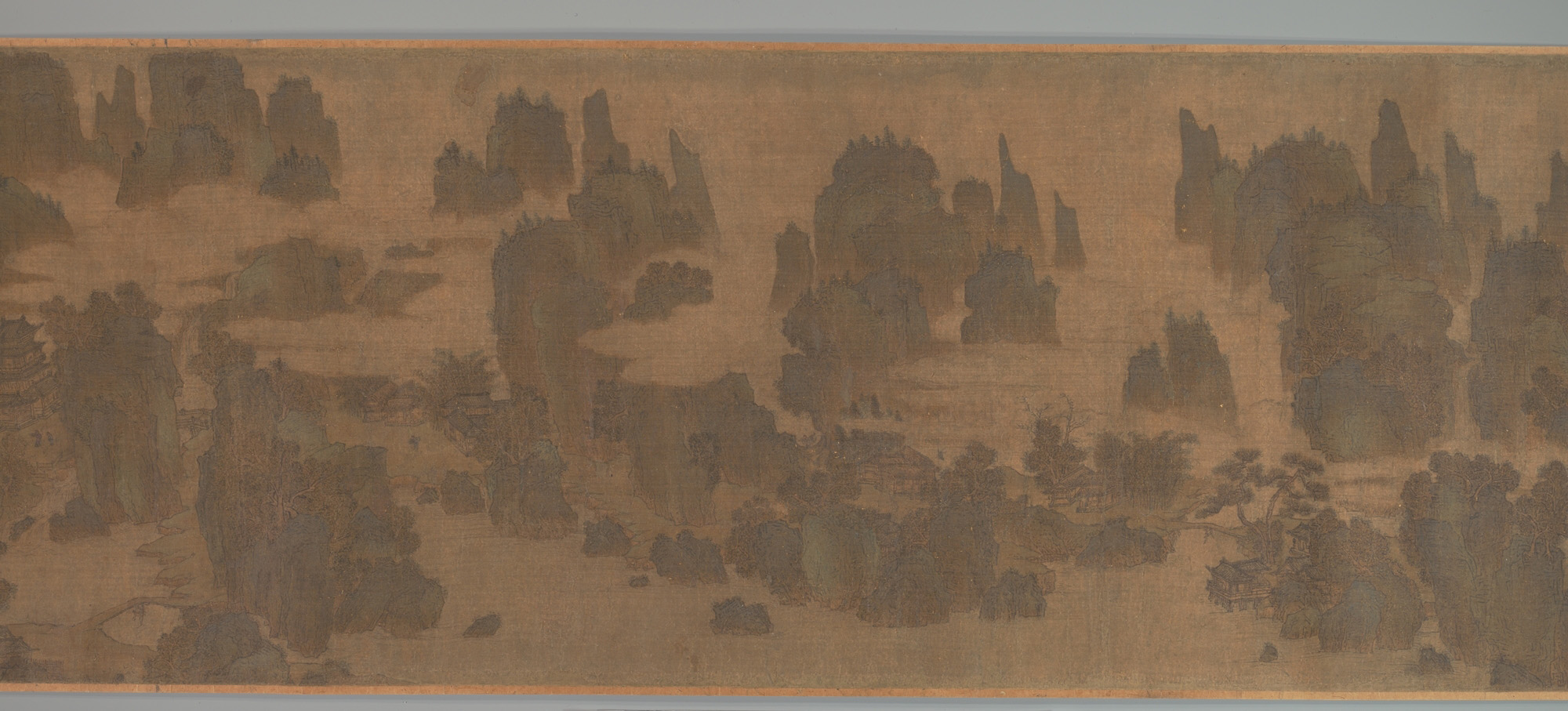 南宋時代の匿名の碧源春丘絵巻 |スプリング ヒルズの隠れ家