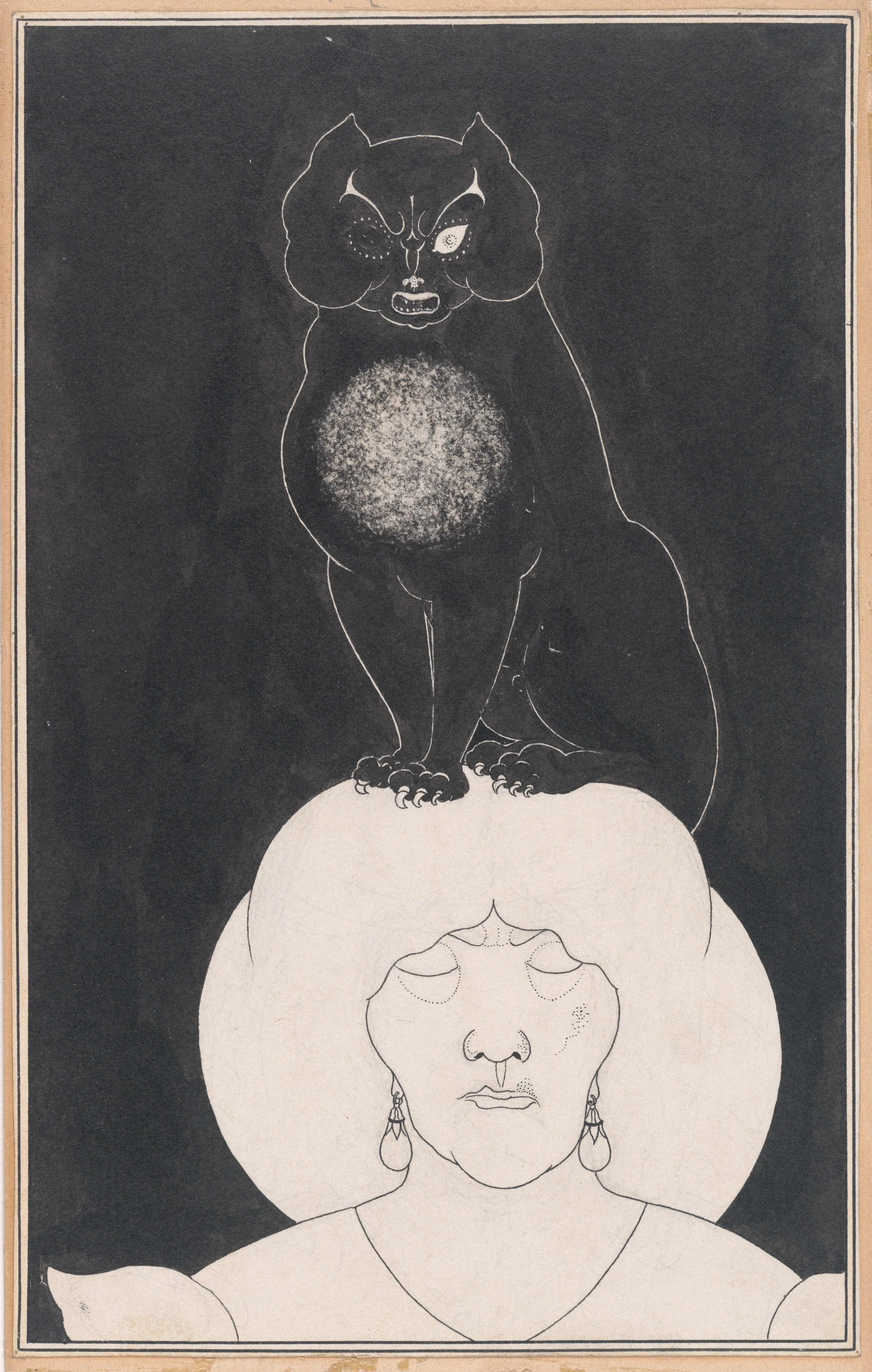 『黒猫』、エドガー・アラン・ポーの『謎と想像力の物語』、シカゴ、1895～96年