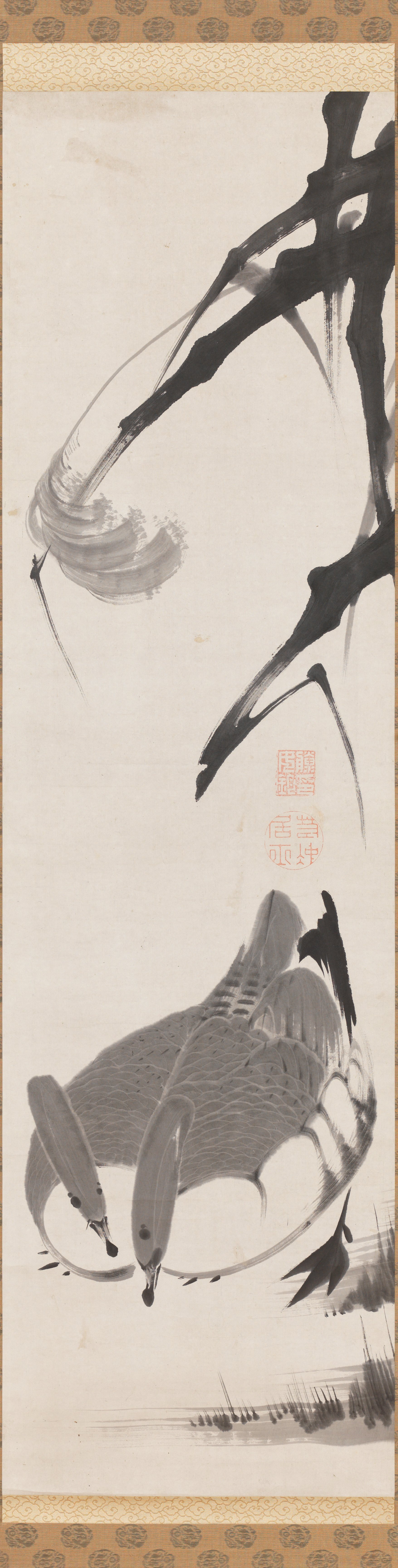 雁と葦