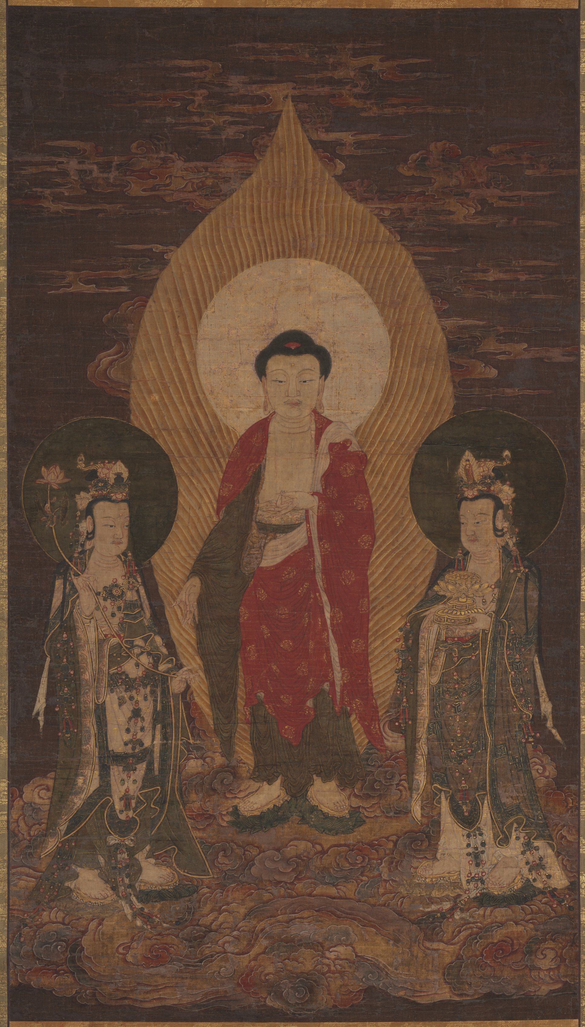 阿弥陀三尊
