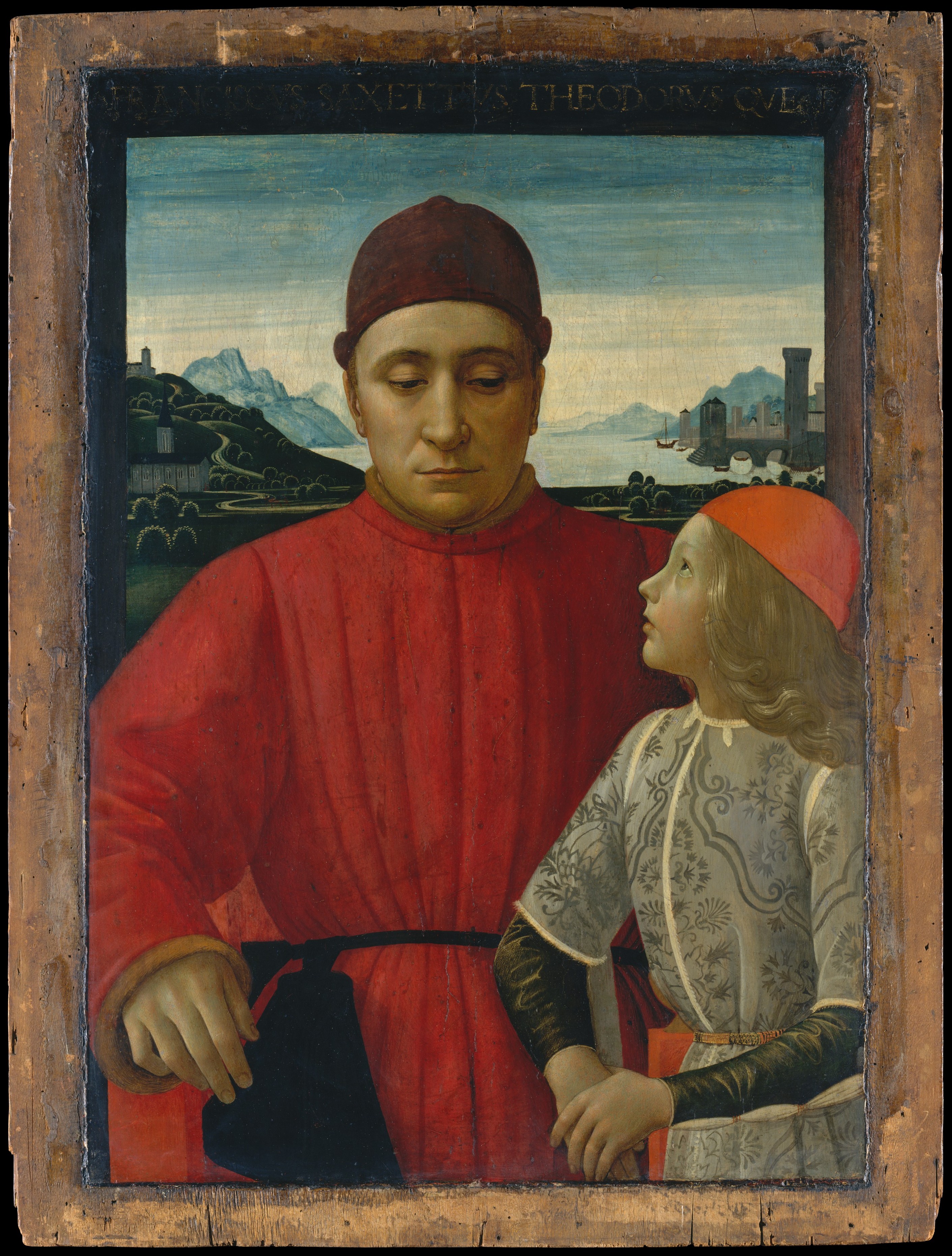 フランチェスコ・サセッティ（1421–1490） とその息子テオドロ