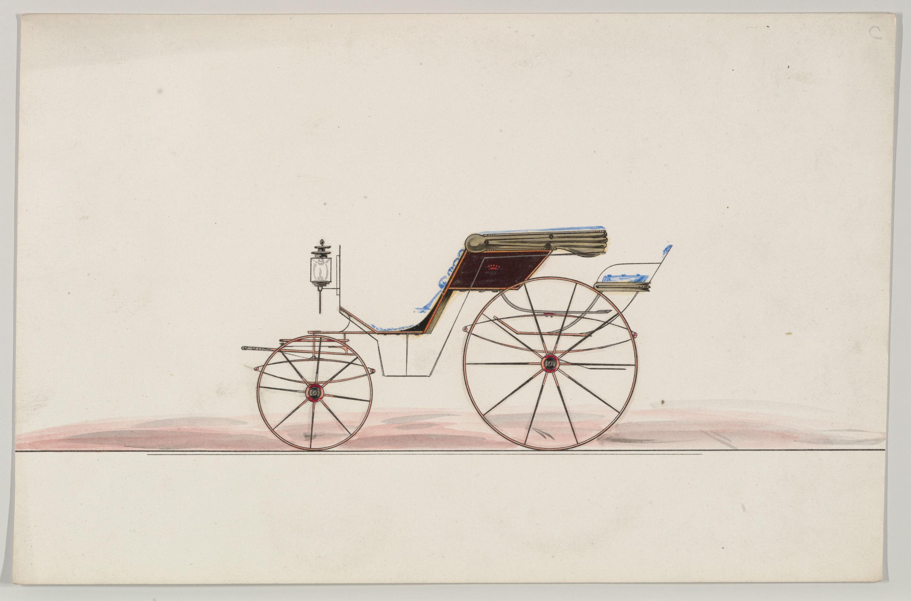 フェートン型馬車（番号なし）