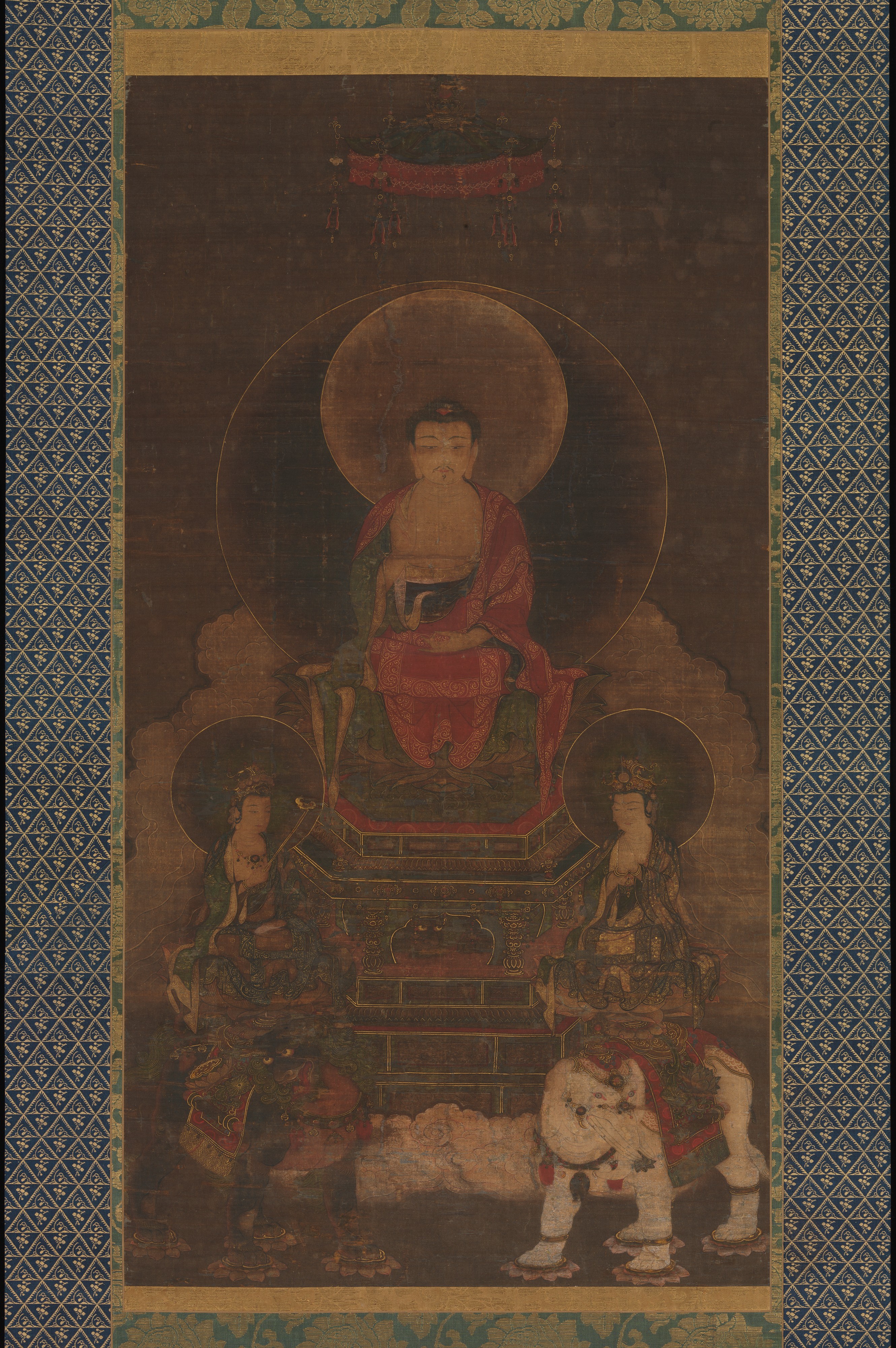 釈迦三尊像
