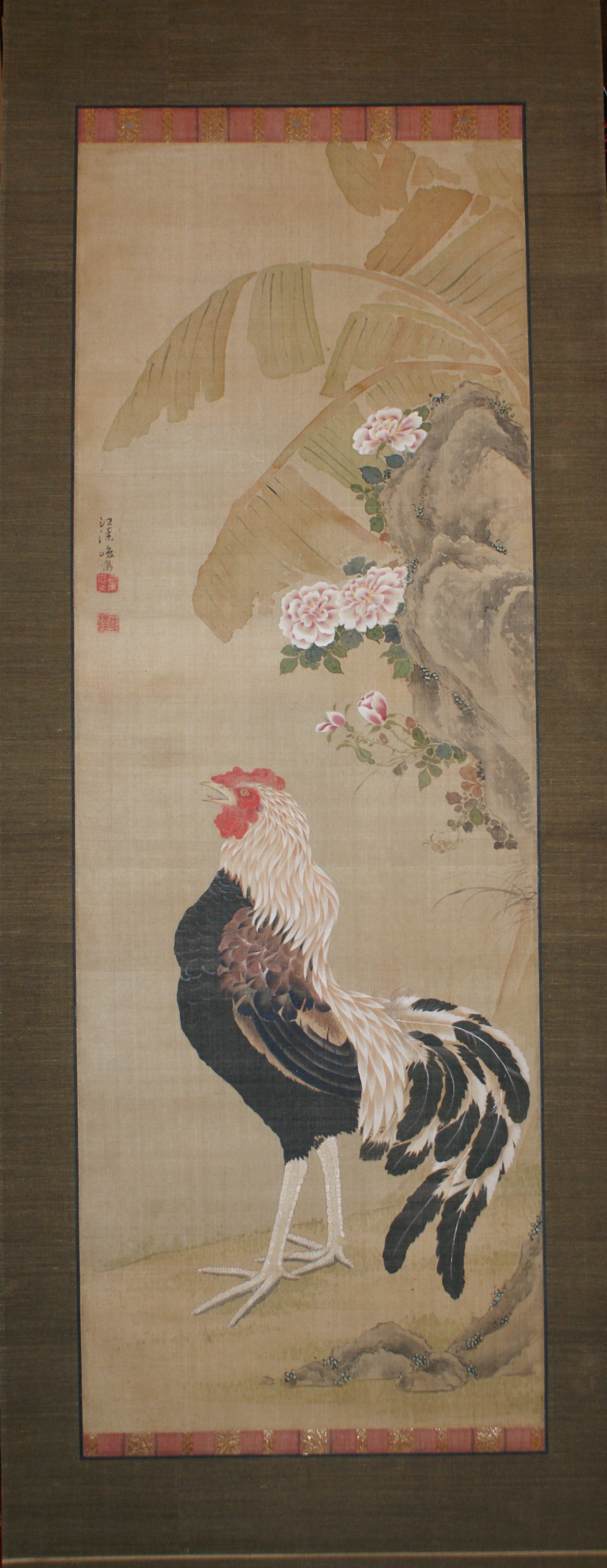 薔薇と雄鶏