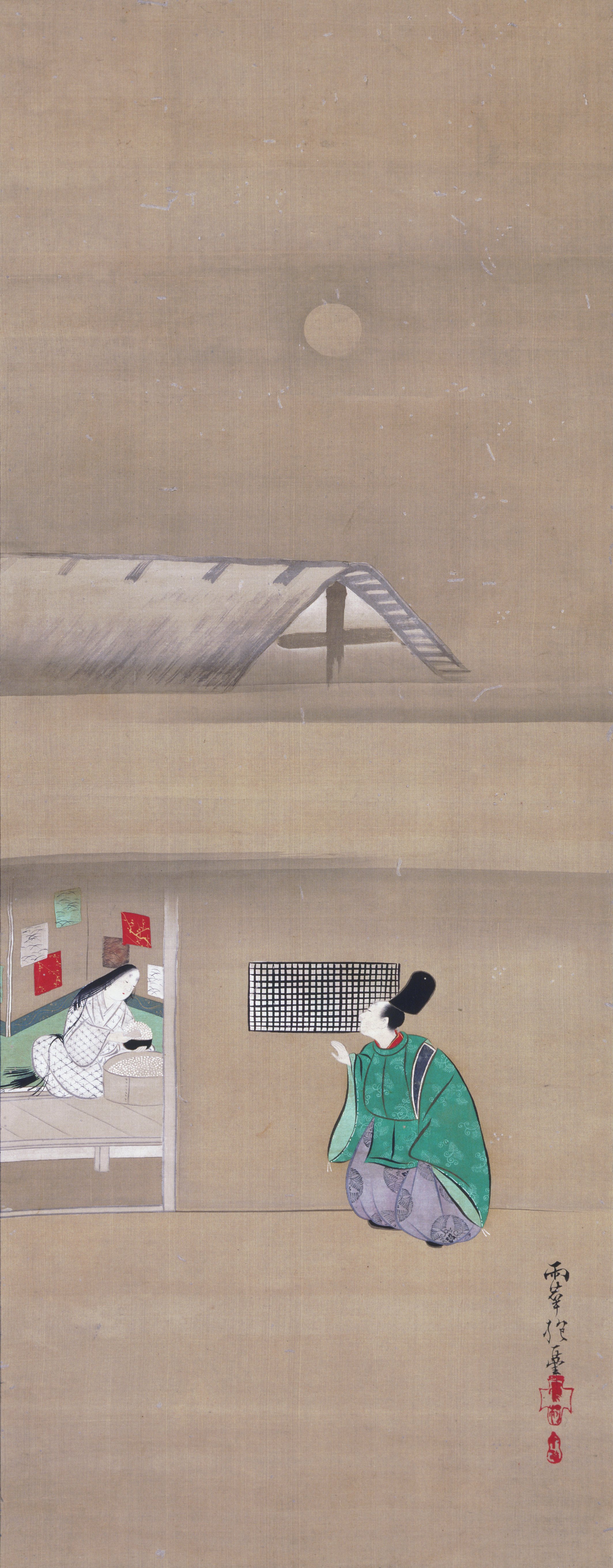 高安の女（伊勢物語より）