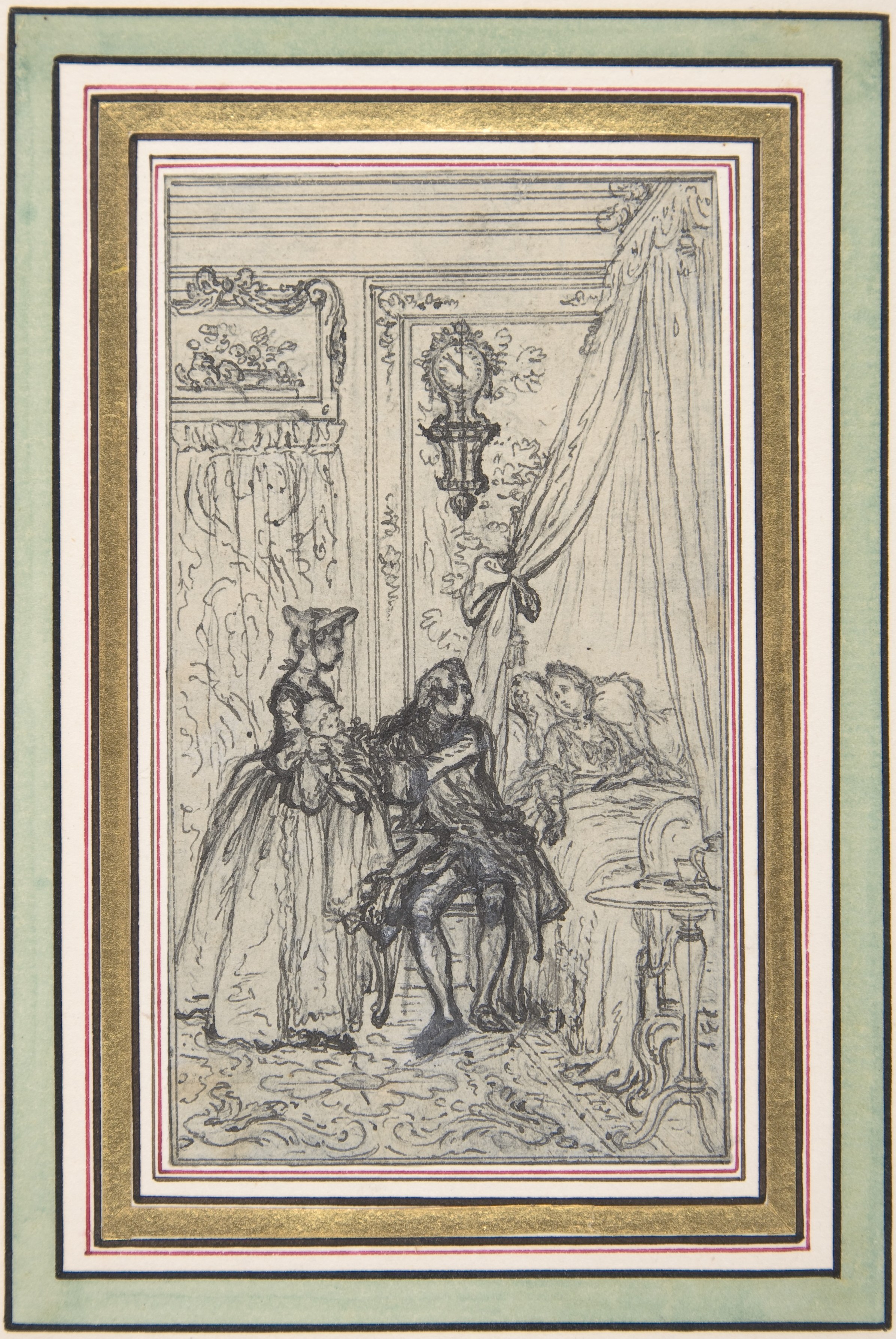『ミス・ジェニー物語』口絵のための習作