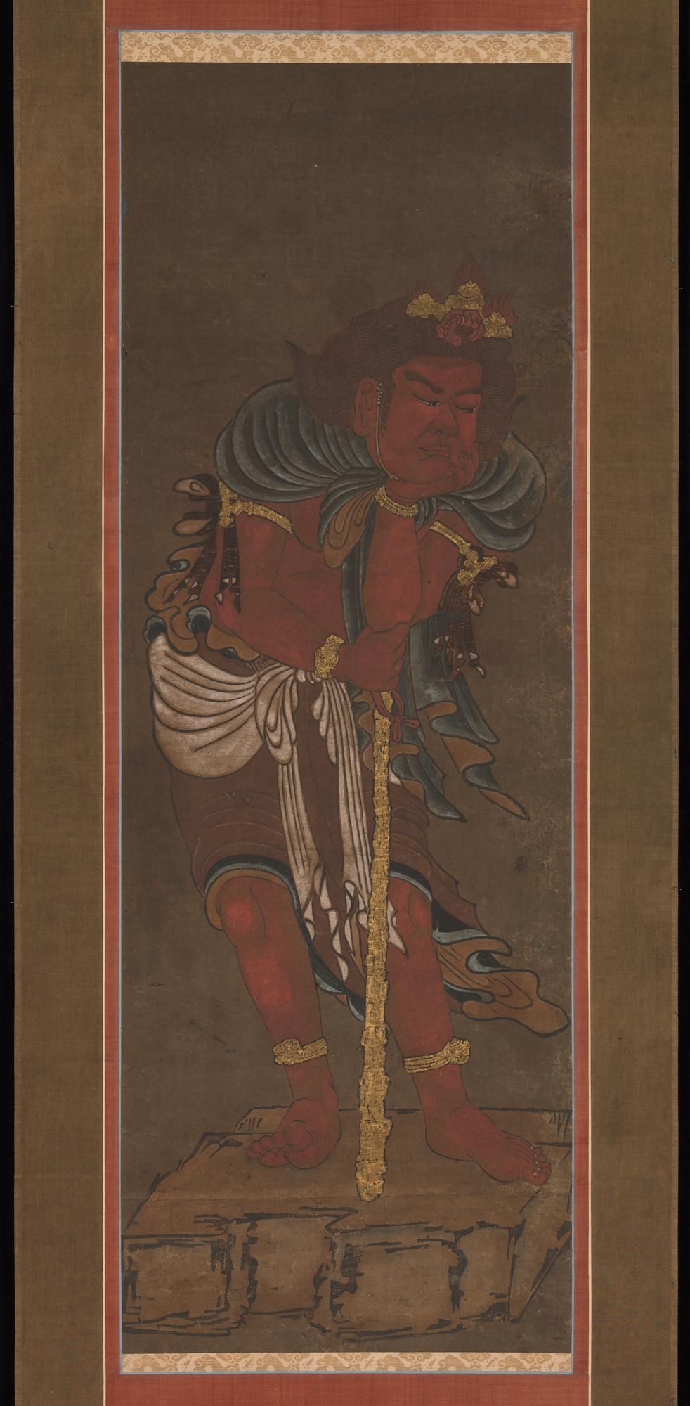不動明王と二人の脇侍