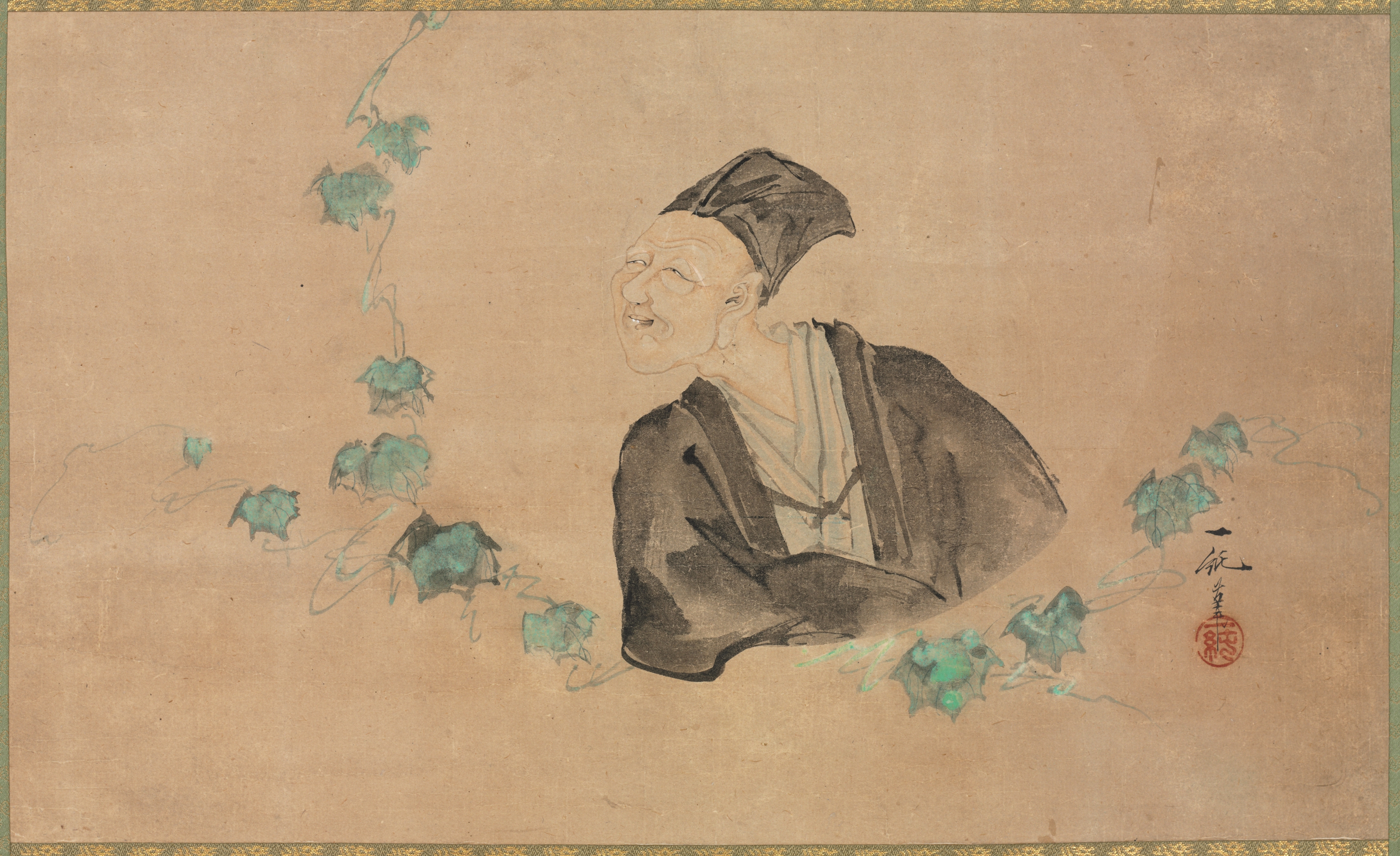 芭蕉像