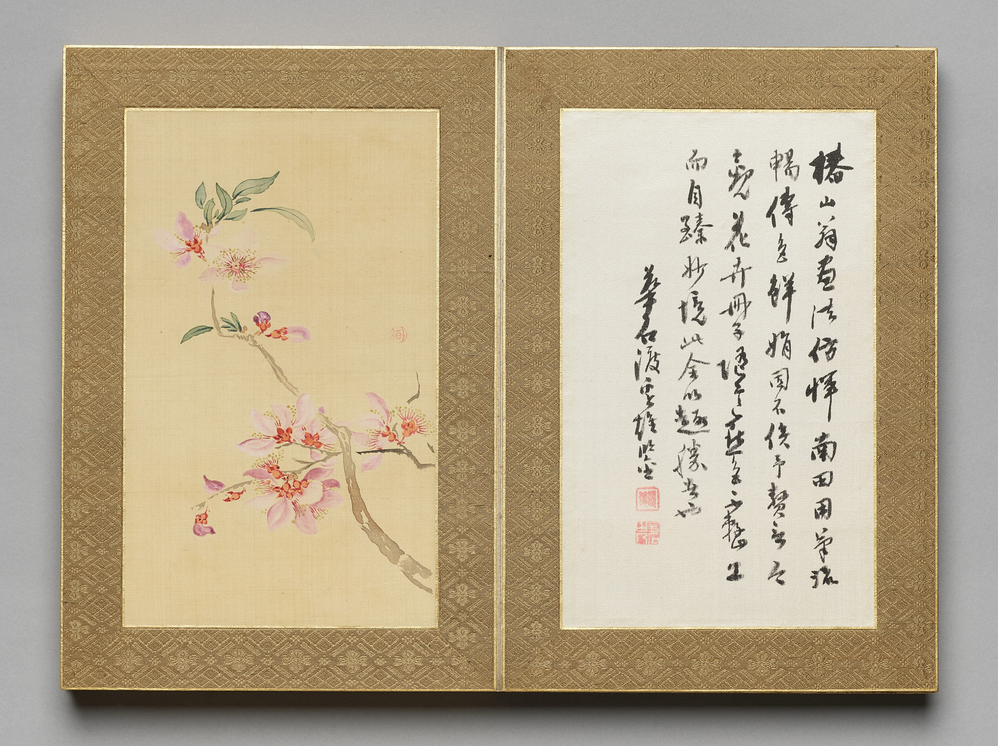 花草図 序