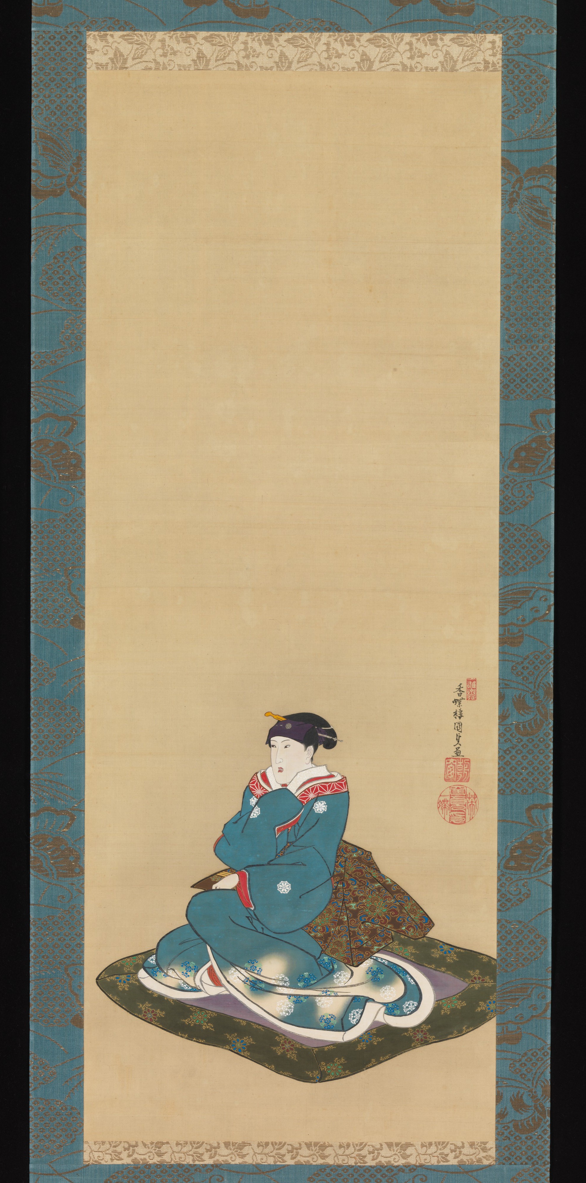 二代目岩井粂三郎の肖像