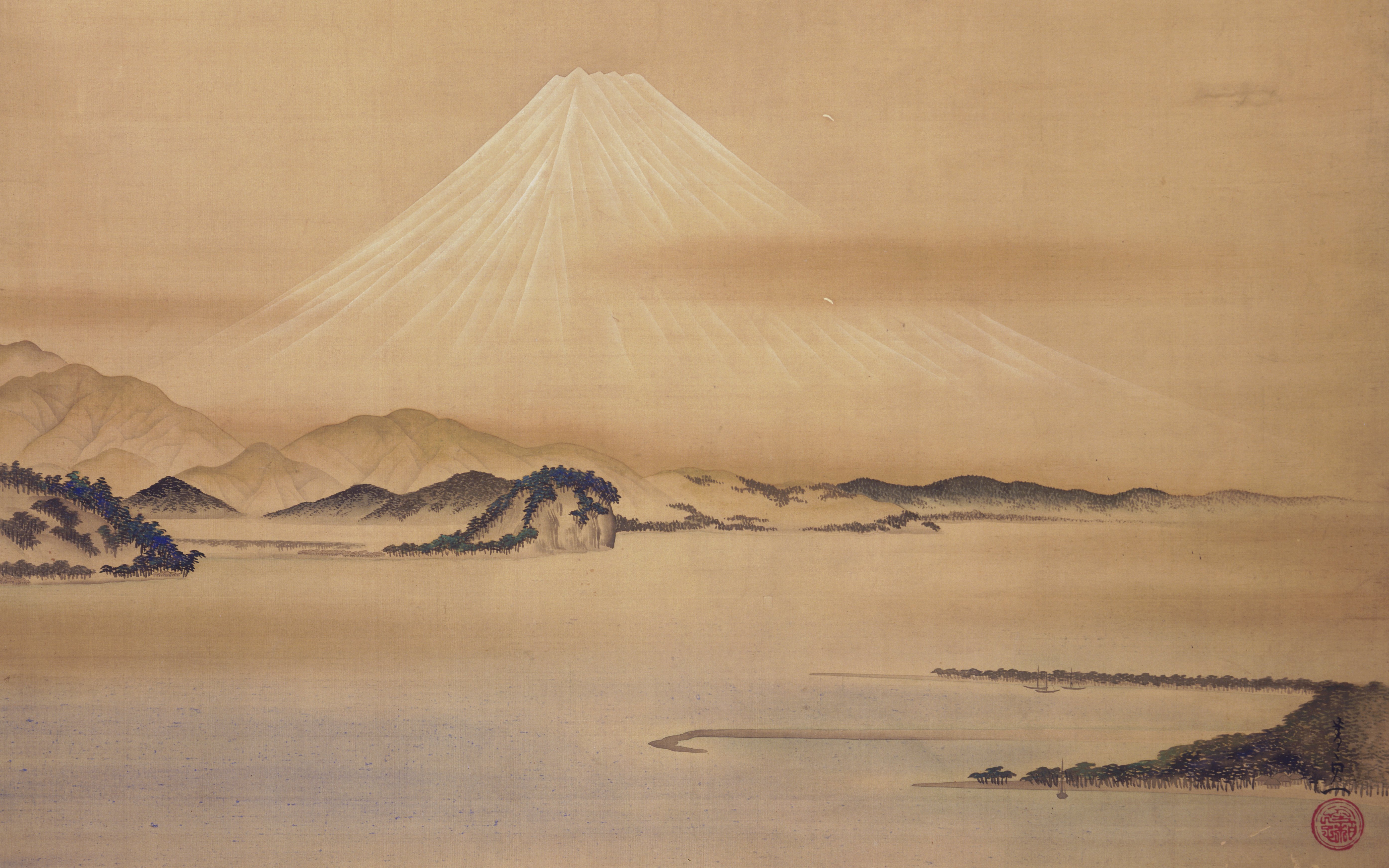 富士と三保の松