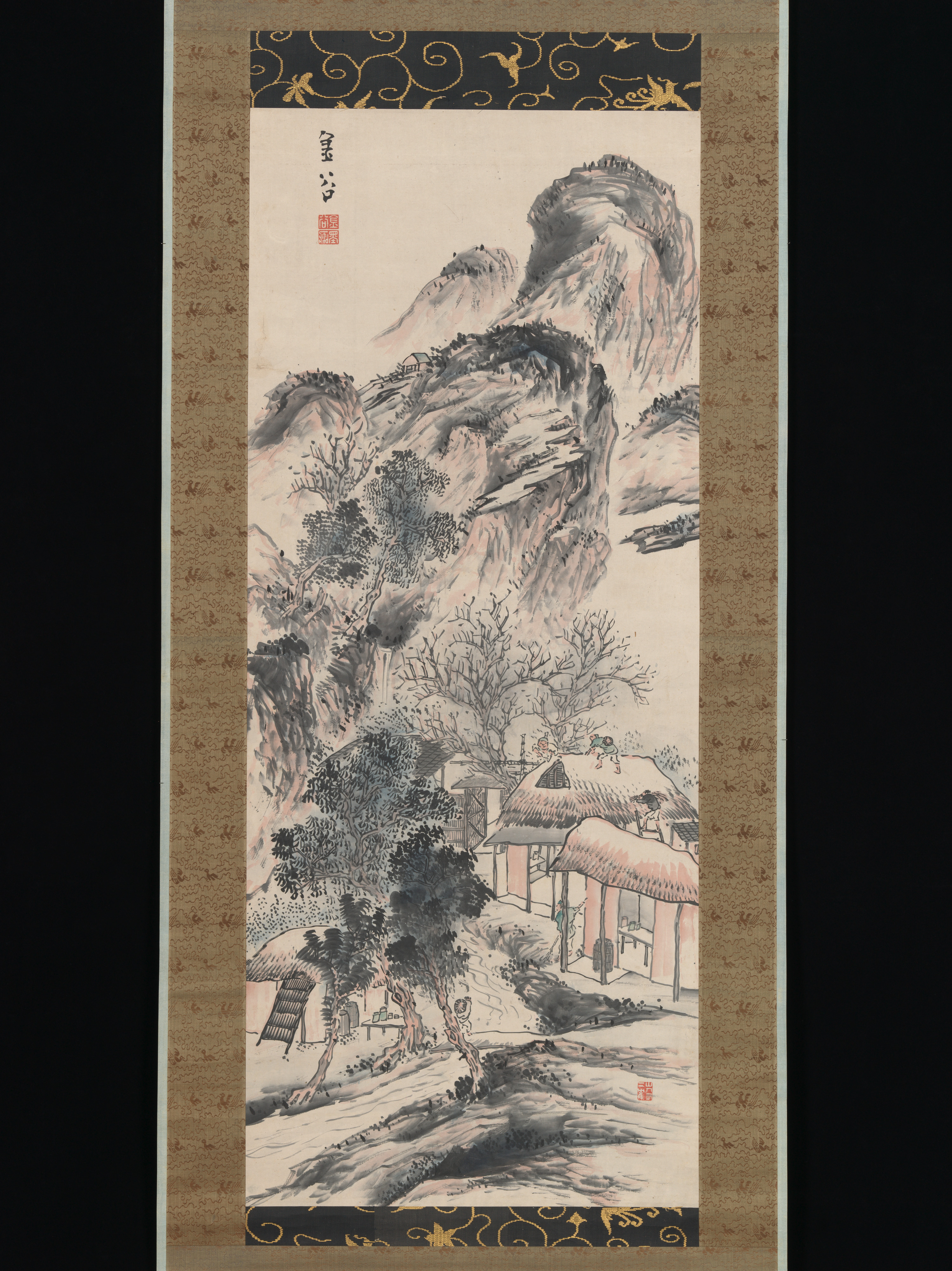 春景山水図|春の大掃除