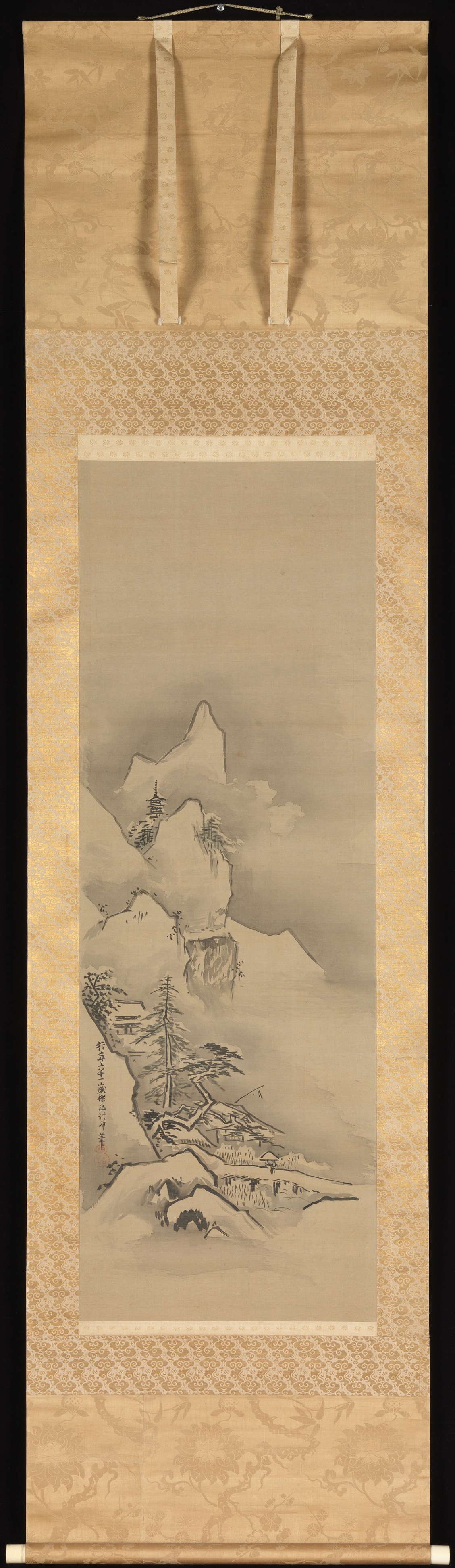 狩野の探検ペン 神農・夏東風景 |冬の風景