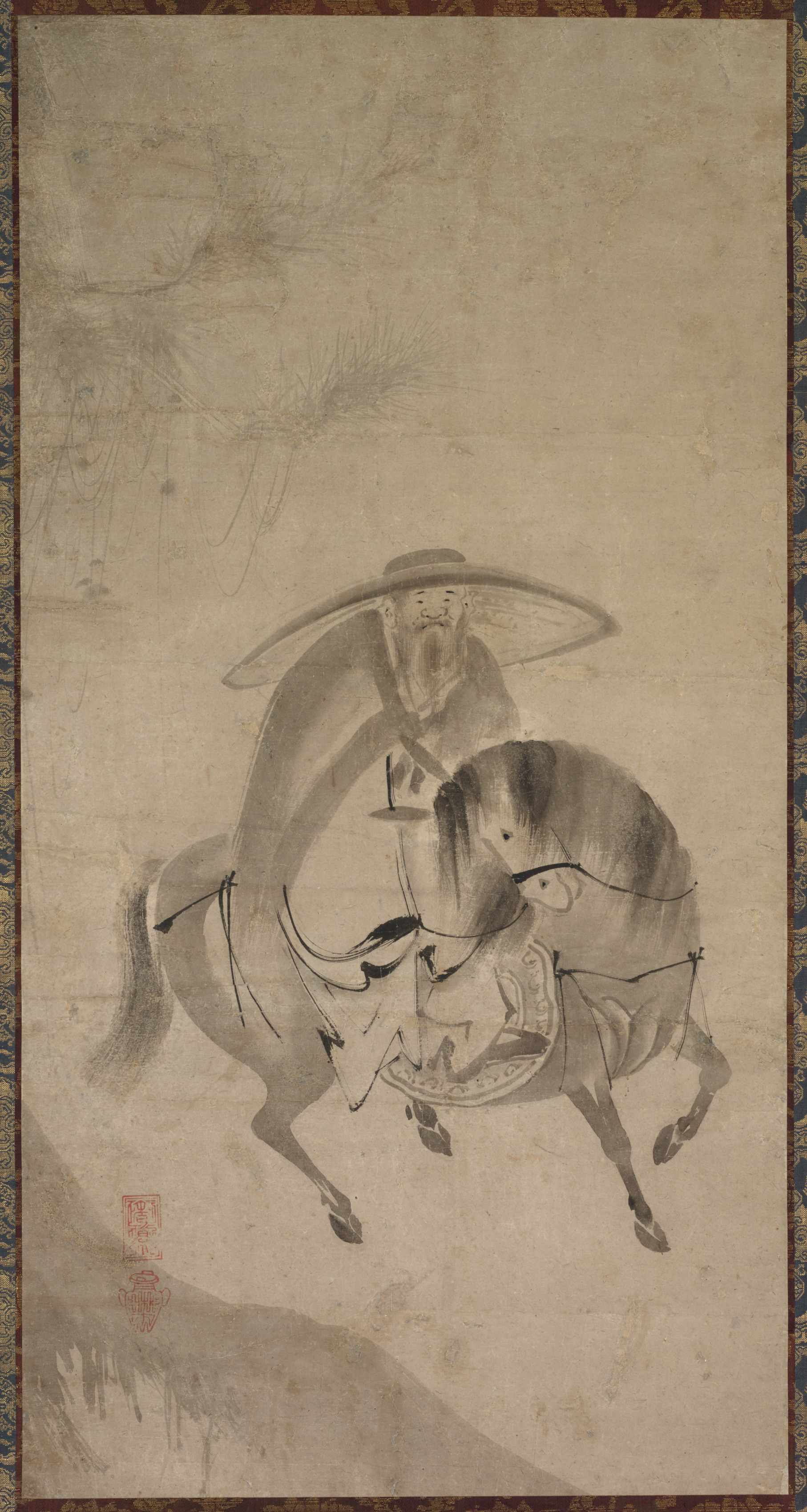 驢馬に乗る蘇東坡
