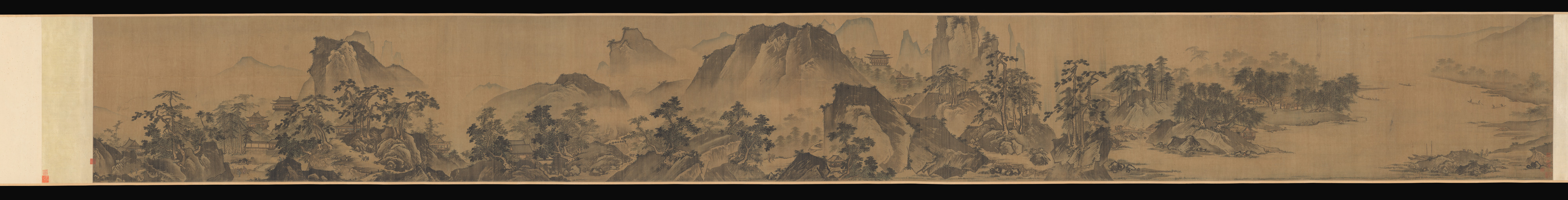 明代匿名古伝 夏貴『長江一万里』の巻（前半） |揚子江一万里前半