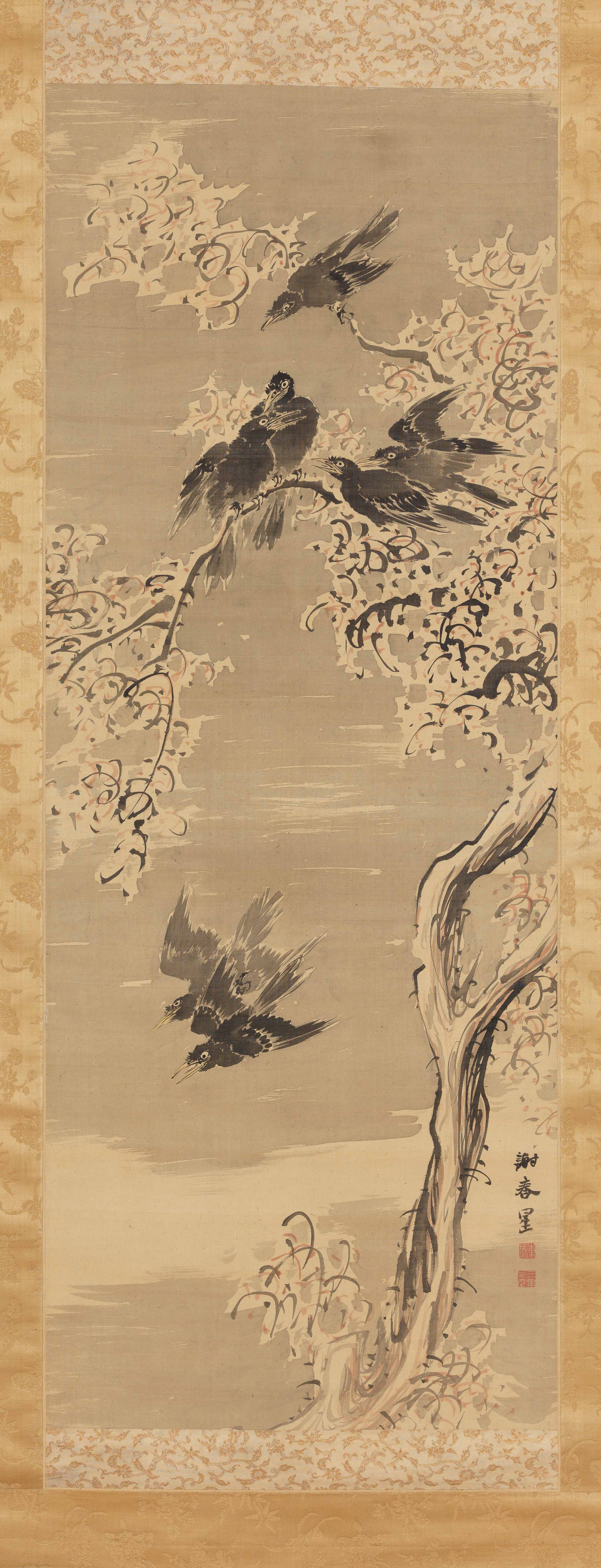 古木の烏