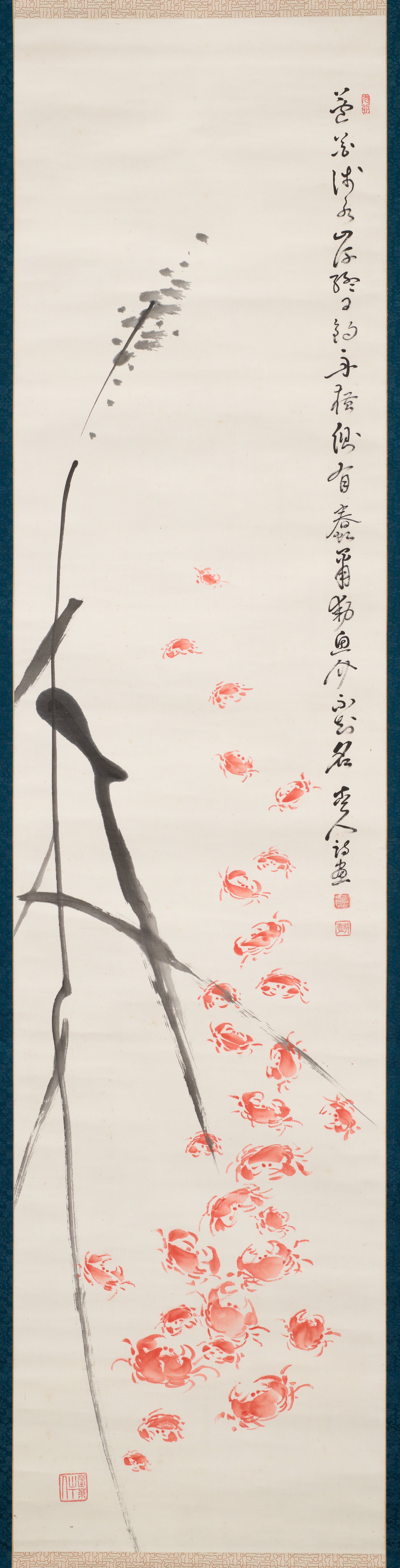 横歩きする蟹