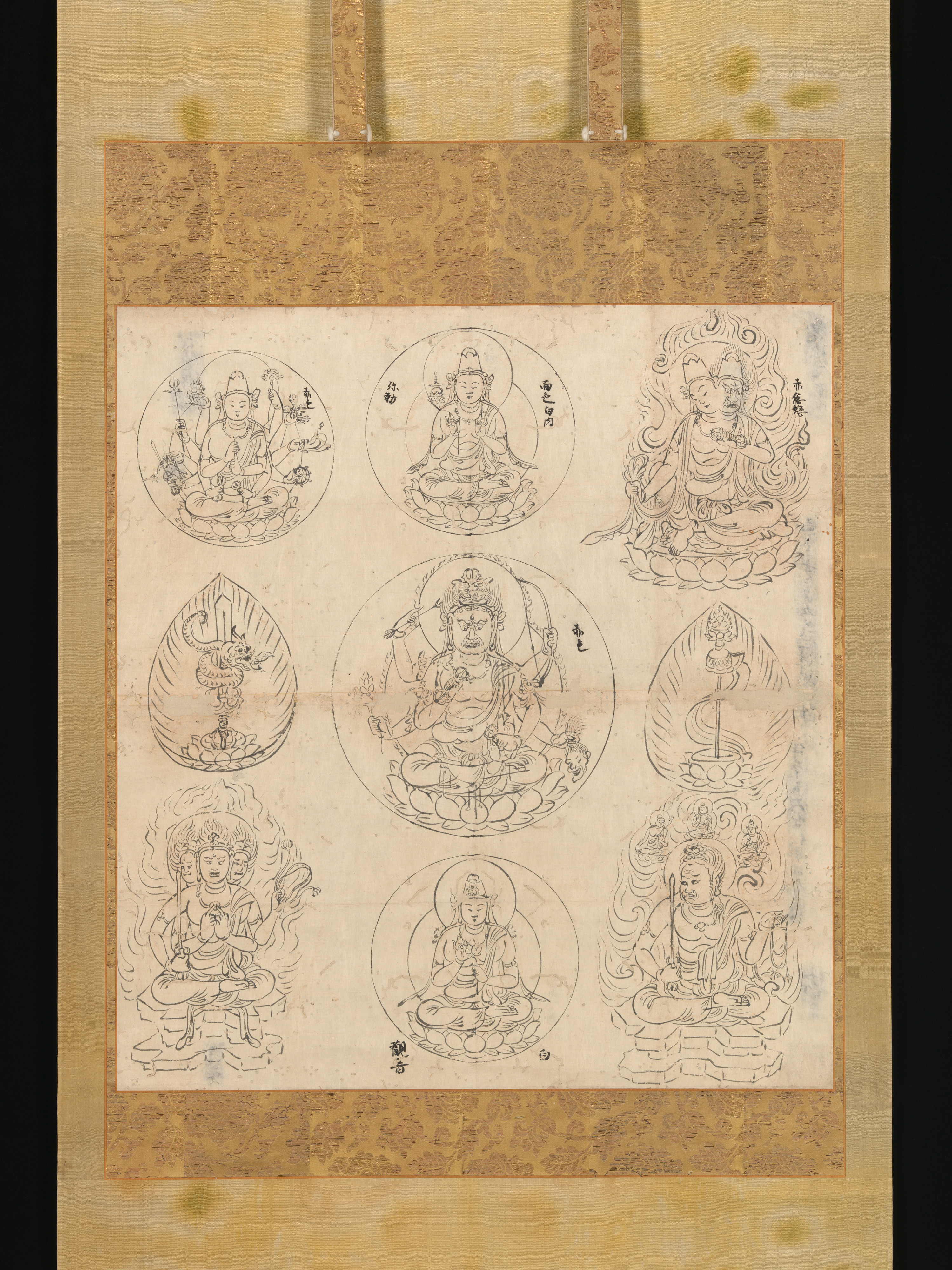 愛染曼荼羅図像|智恵王愛染曼荼羅図像